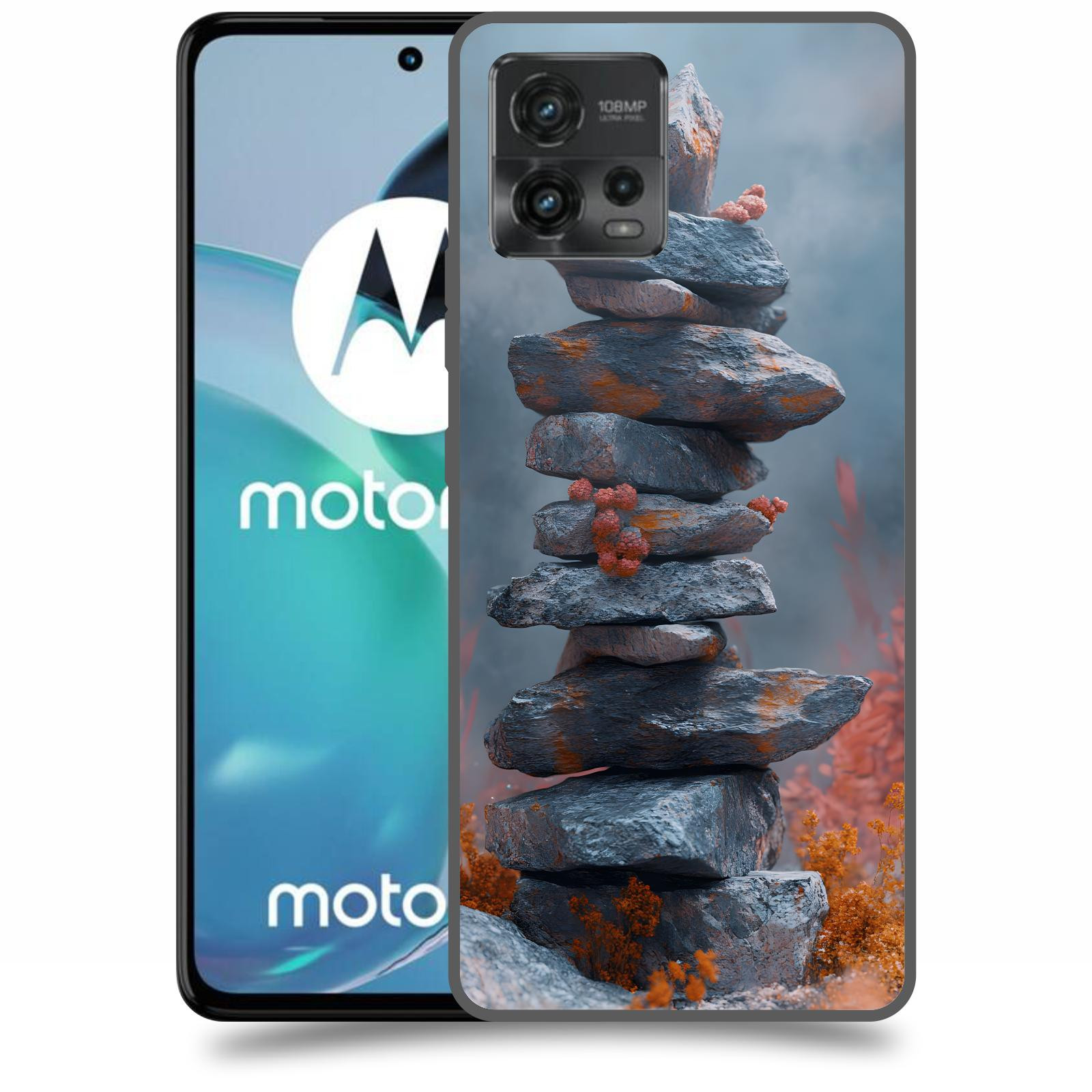 ACOVER Kryt na mobil Motorola Moto G72 - Mohyla