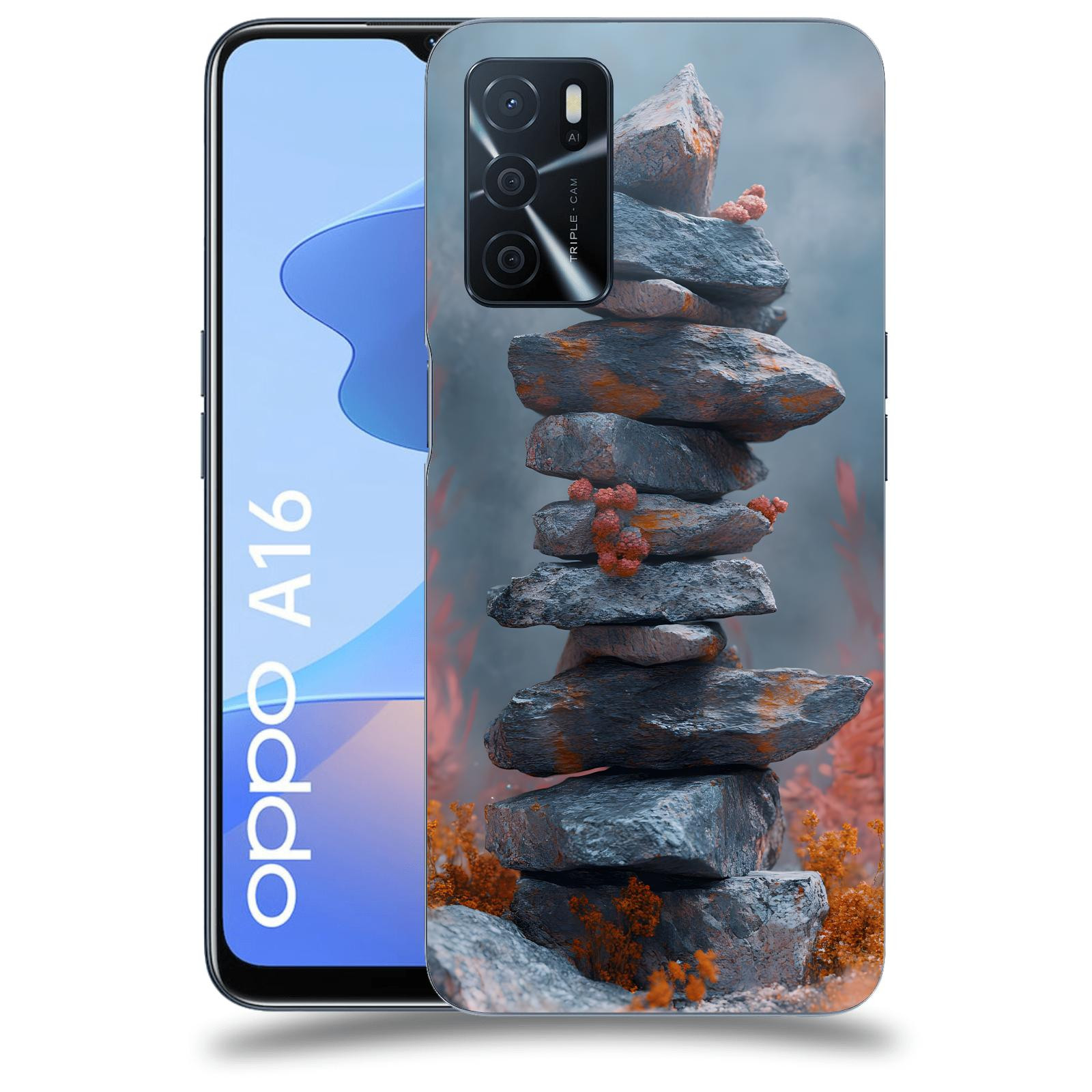ACOVER Kryt na mobil OPPO A16 - Mohyla