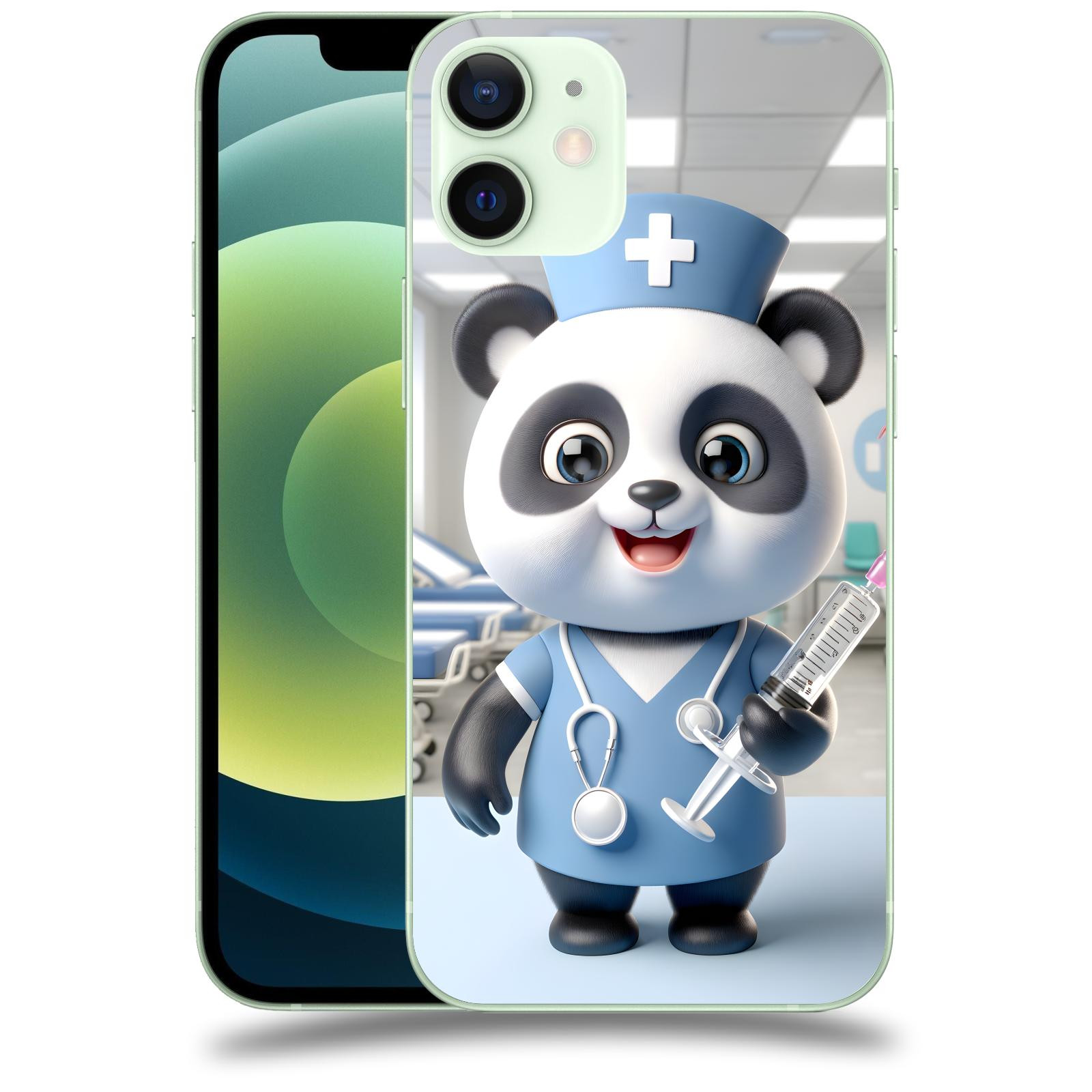 ACOVER Kryt na mobil Apple iPhone 12 mini - Panda doktor 2