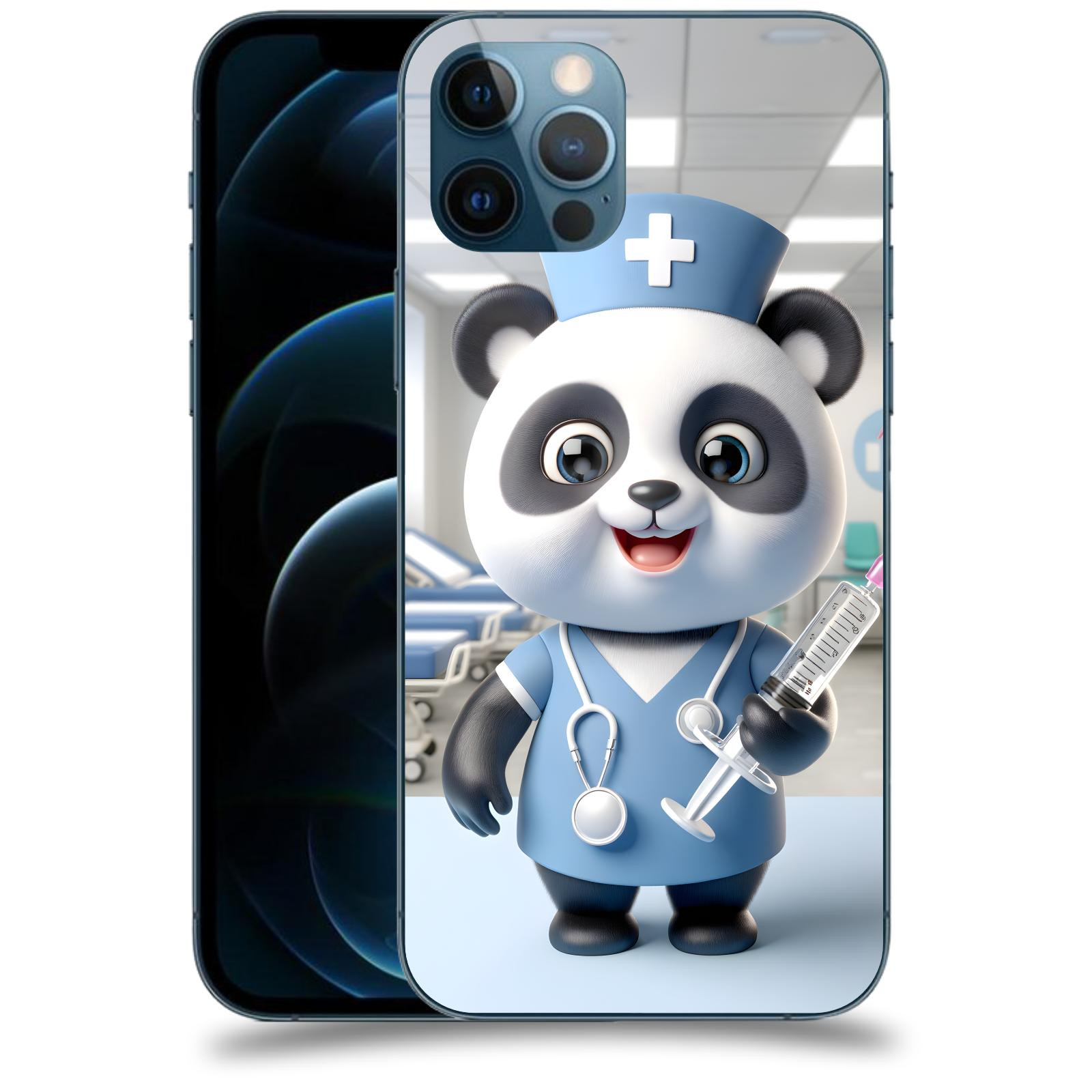 ACOVER Kryt na mobil Apple iPhone 12 Pro - Panda doktor 2