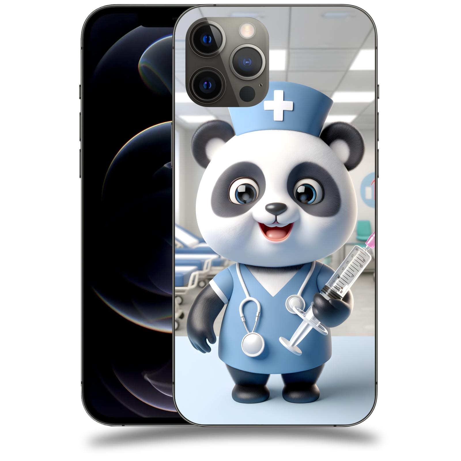 ACOVER Kryt na mobil Apple iPhone 12 Pro Max - Panda doktor 2