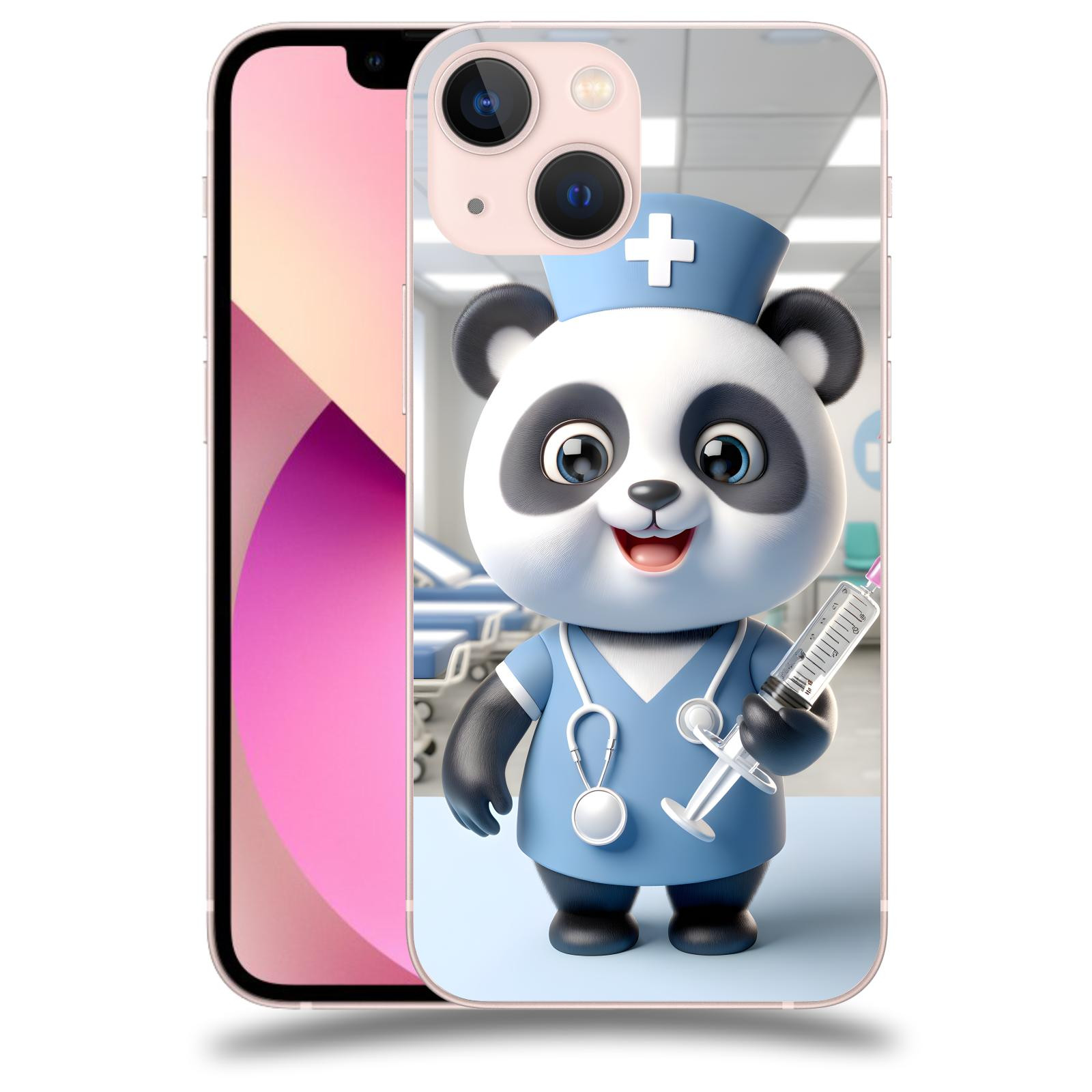 ACOVER Kryt na mobil Apple iPhone 13 mini - Panda doktor 2