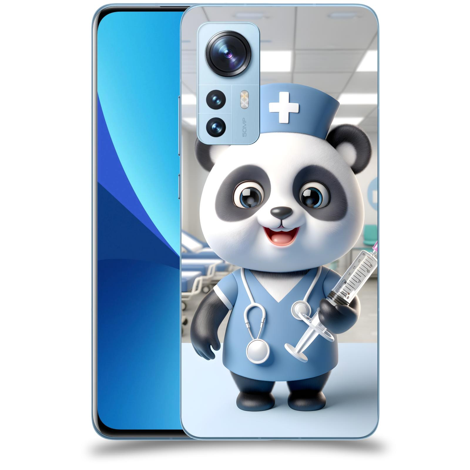 ACOVER Kryt na mobil Xiaomi 12X - Panda doktor 2