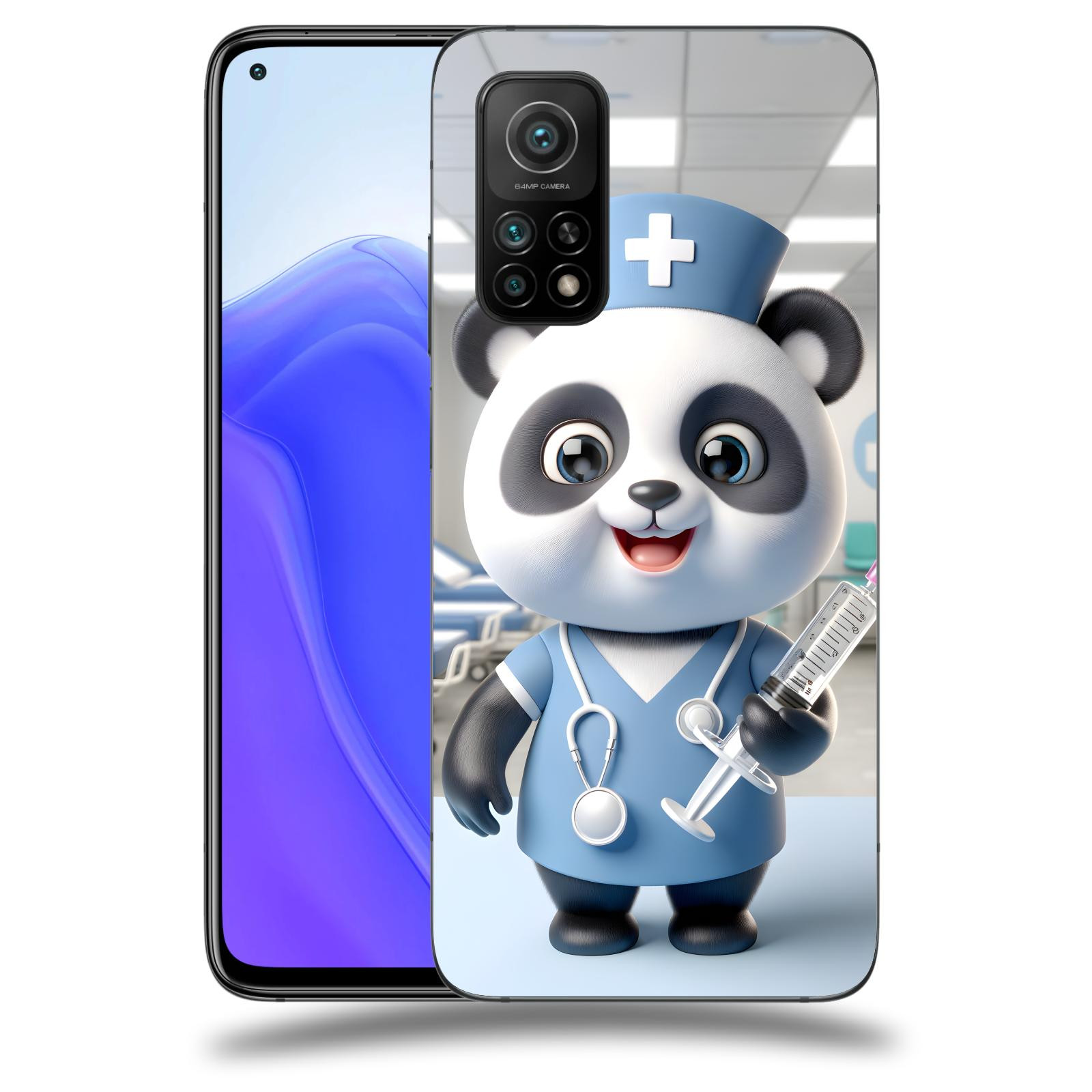 ACOVER Kryt na mobil Xiaomi Mi 10T - Panda doktor 2