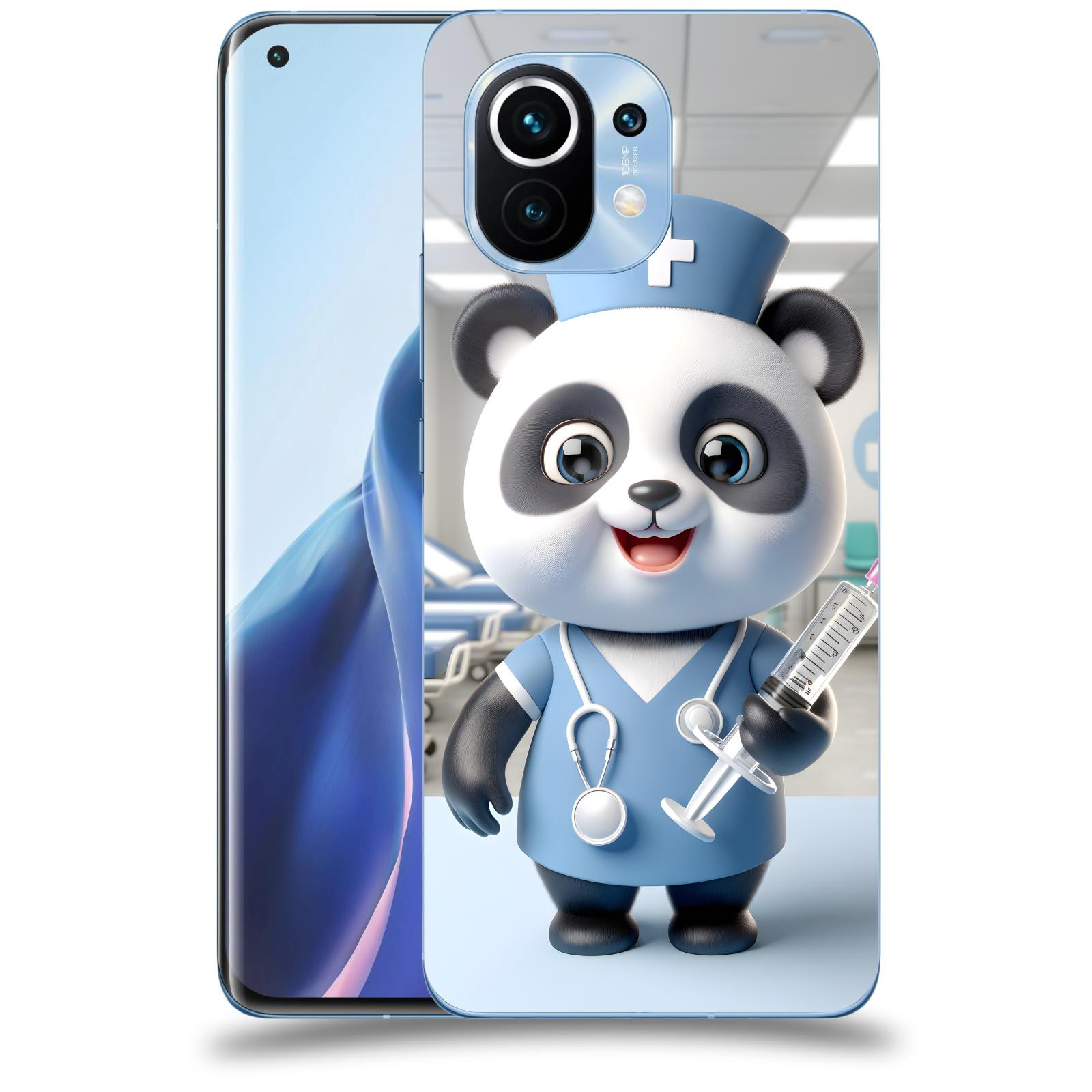 ACOVER Kryt na mobil Xiaomi Mi 11 - Panda doktor 2