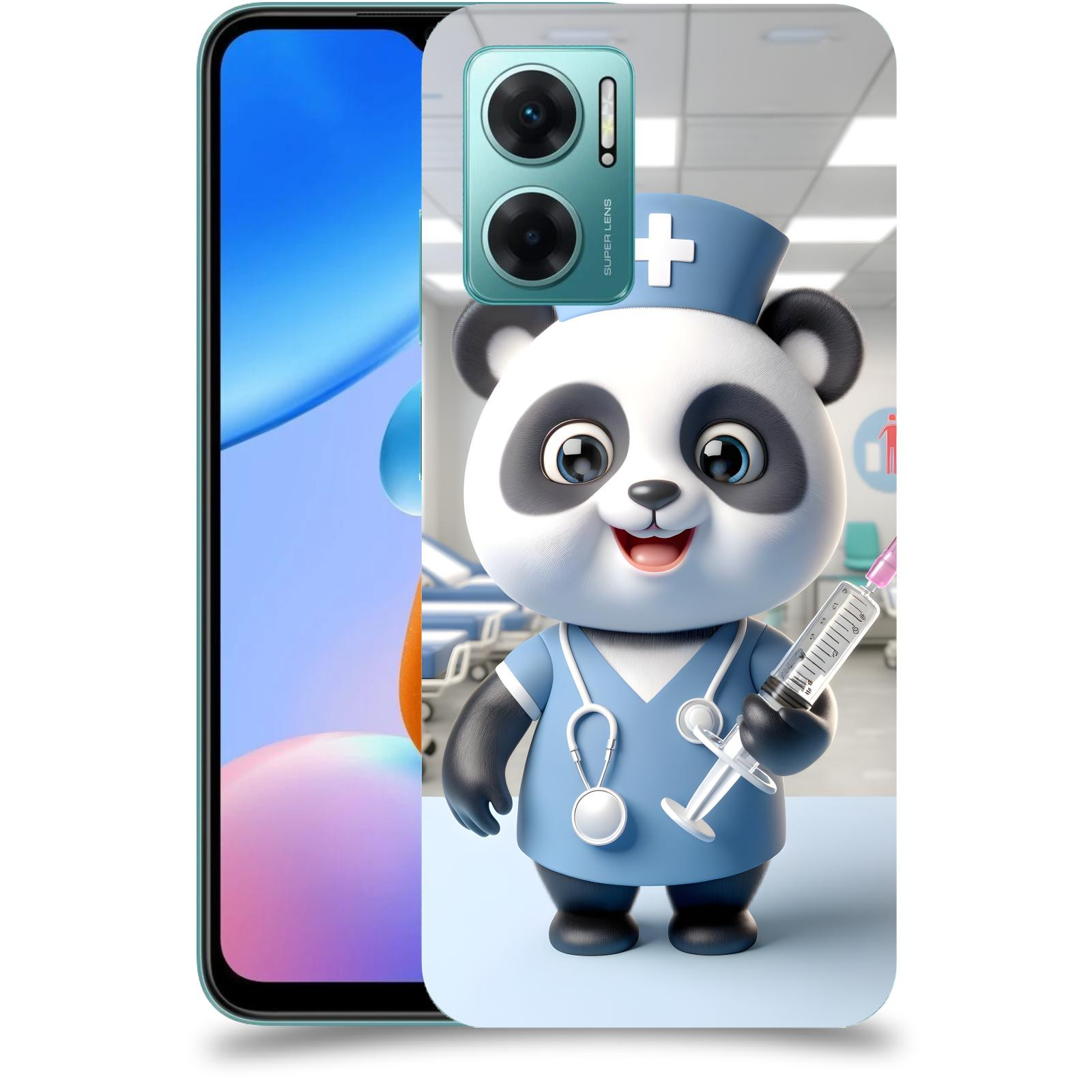 ACOVER Kryt na mobil Xiaomi Redmi 10 5G - Panda doktor 2