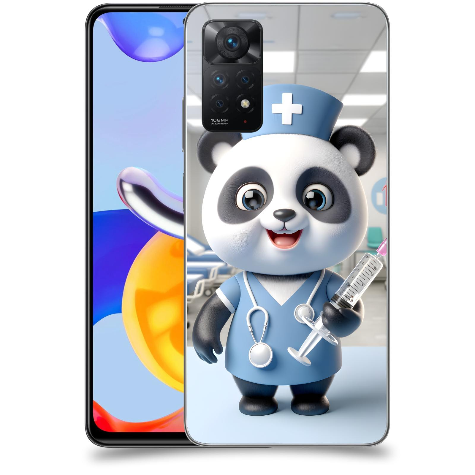 ACOVER Kryt na mobil Xiaomi Redmi Note 11 Pro - Panda doktor 2