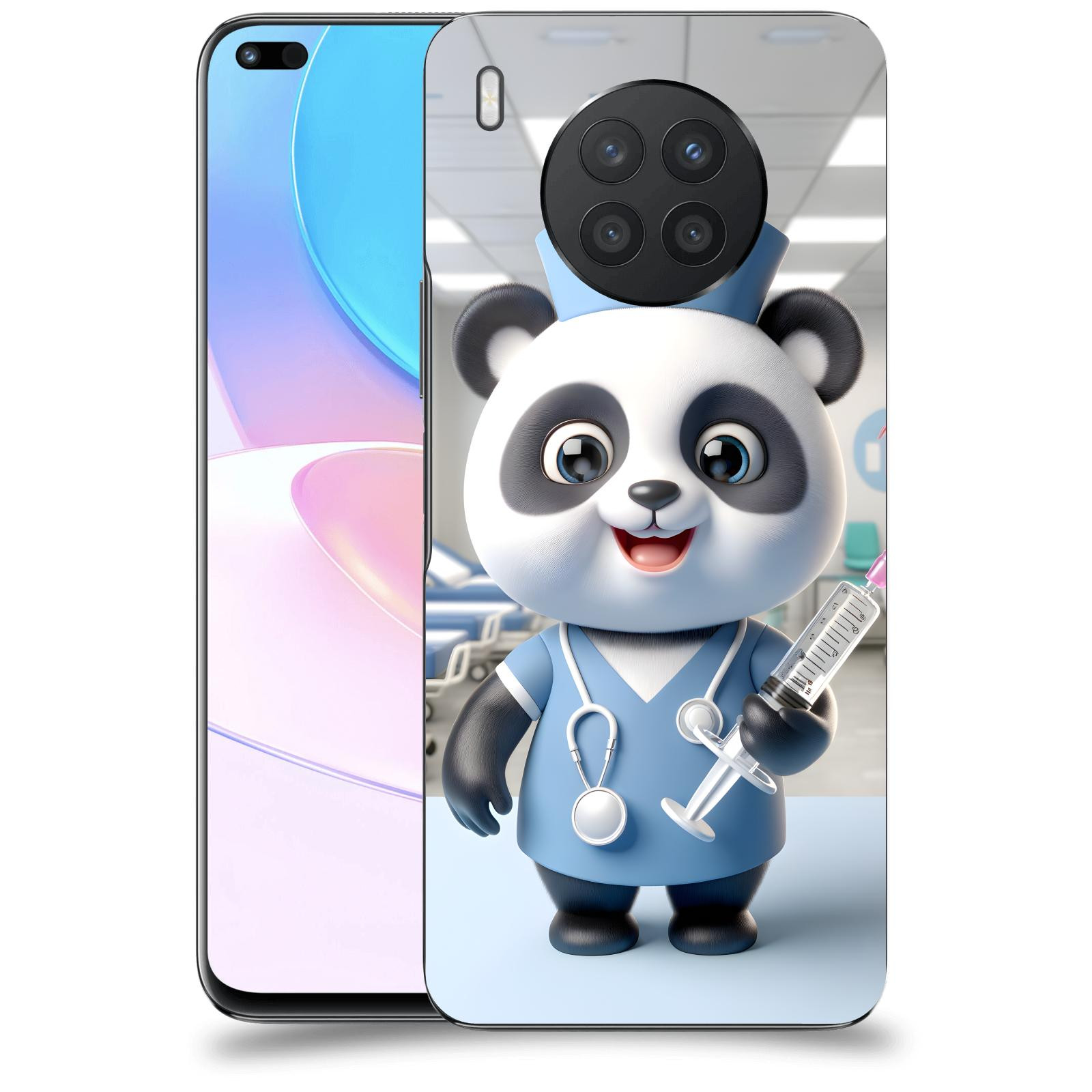 ACOVER Kryt na mobil Honor 50 Lite - Panda doktor 2