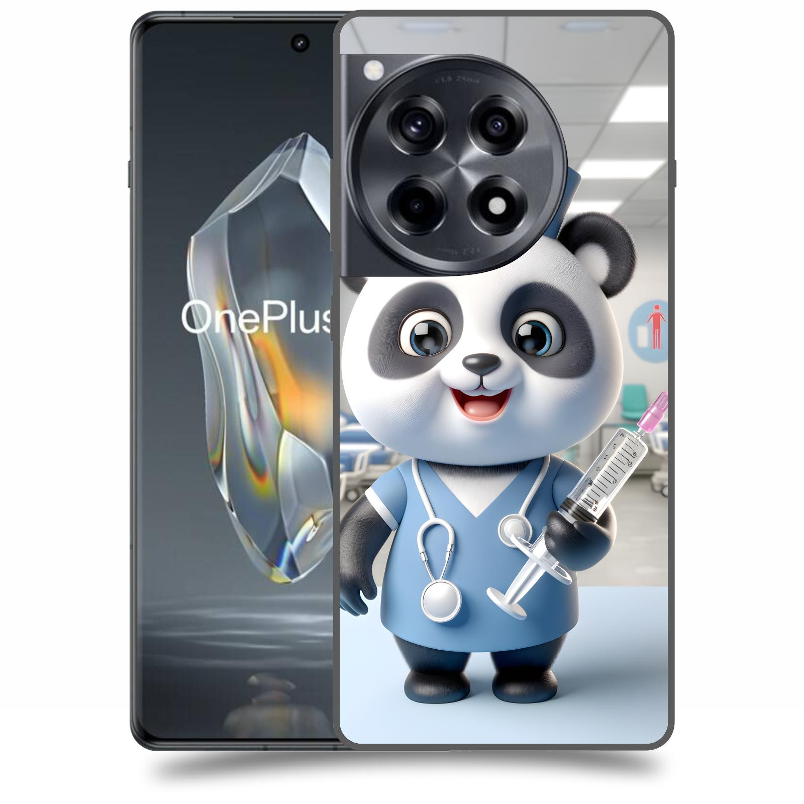 ACOVER Kryt na mobil OnePlus 12 - Panda doktor 2
