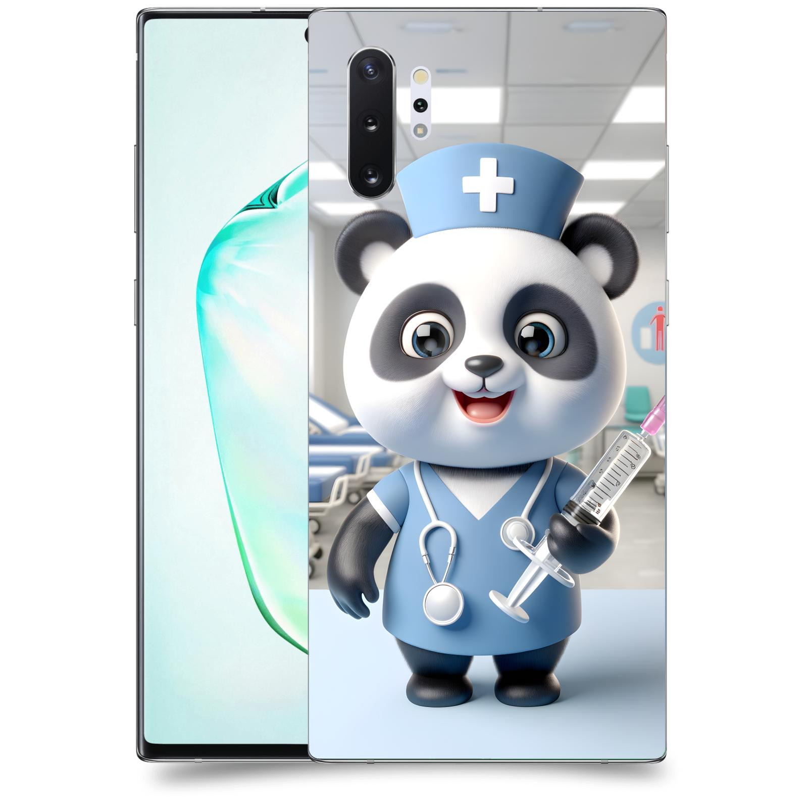 ACOVER Kryt na mobil Samsung Galaxy Note 10+ N975F - Panda doktor 2