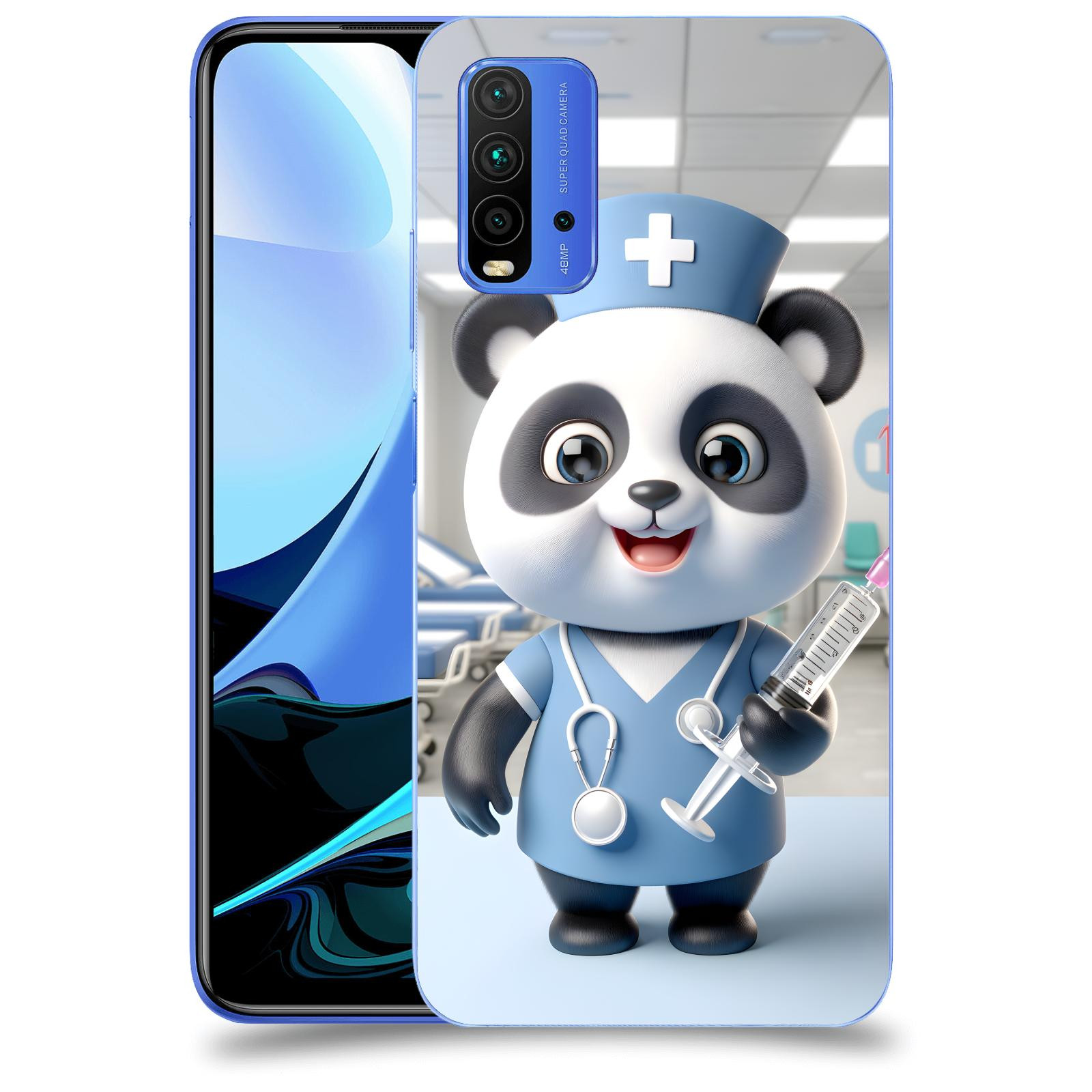 ACOVER Kryt na mobil Xiaomi Mi 9T (Pro) - Panda doktor 2