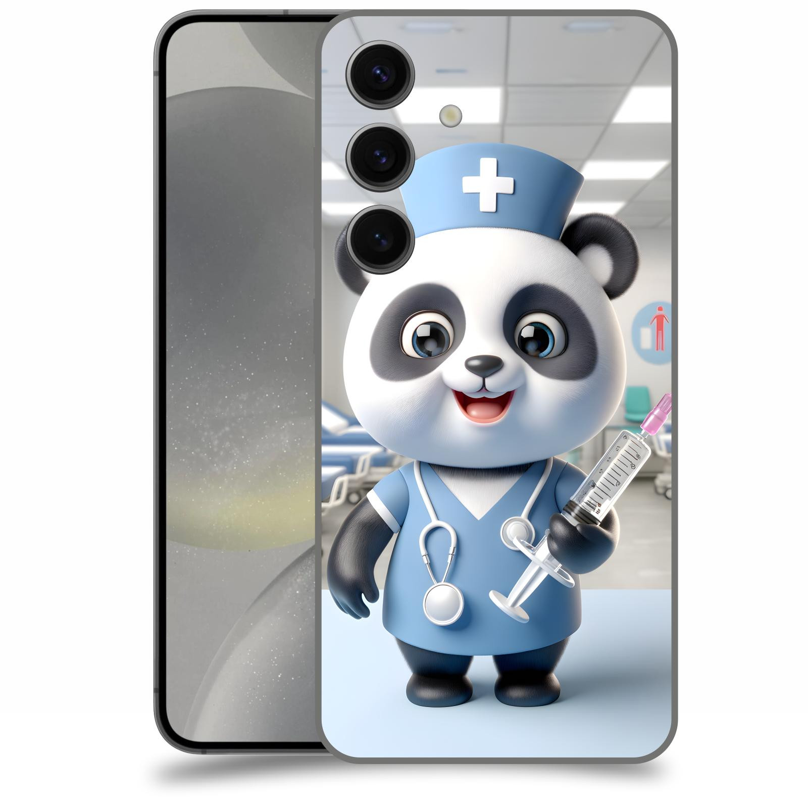 ACOVER Kryt na mobil Samsung Galaxy S24 - Panda doktor 2