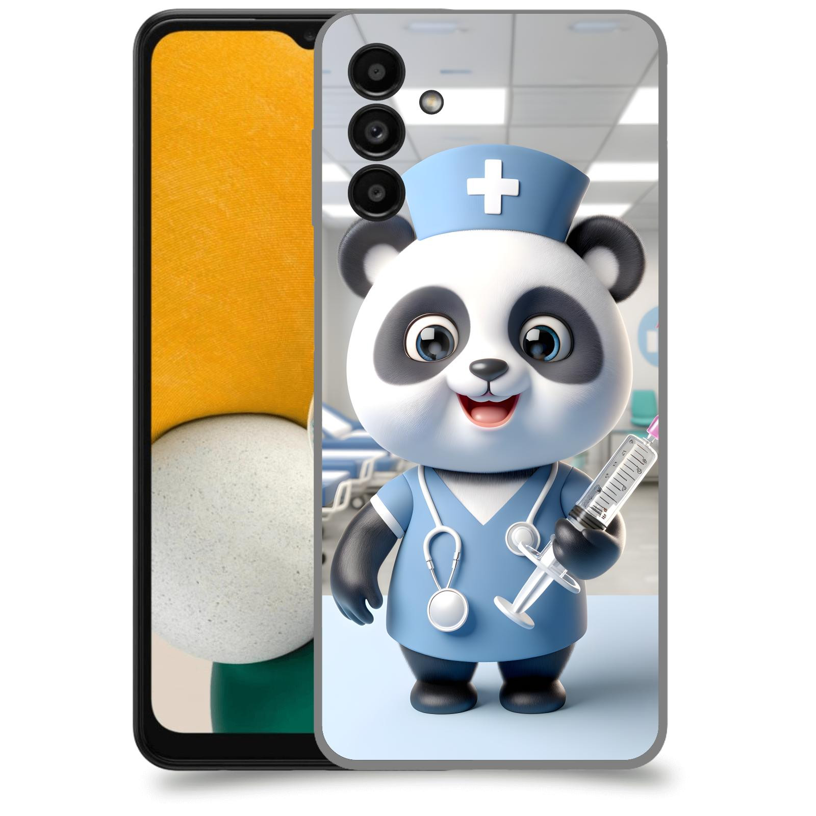ACOVER Kryt na mobil Samsung Galaxy A13 5G A136B - Panda doktor 2