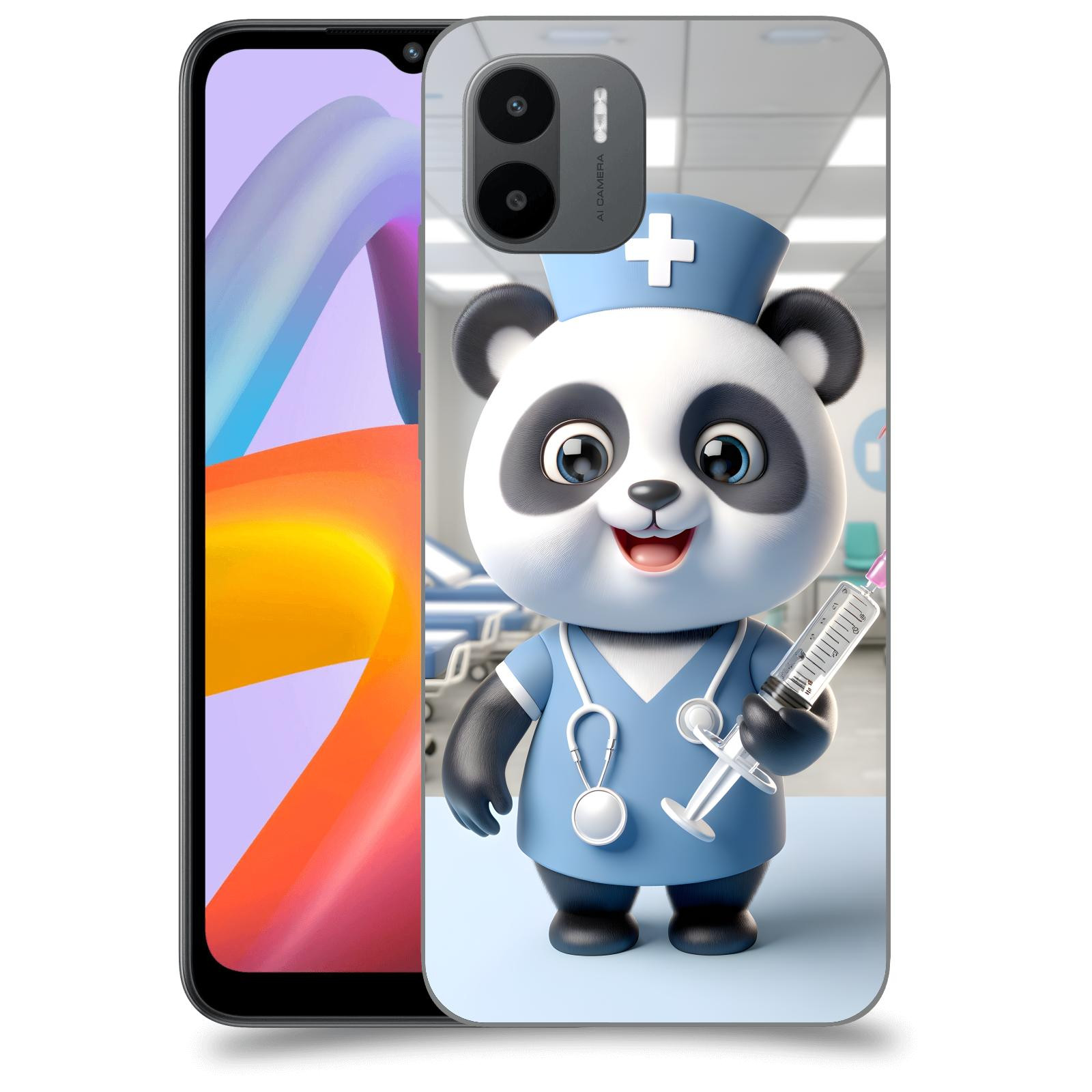 ACOVER Kryt na mobil Xiaomi Redmi A2+ - Panda doktor 2