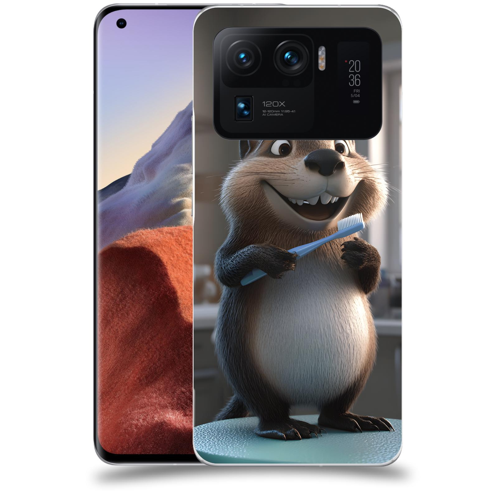 ACOVER Kryt na mobil Xiaomi Mi 11 Ultra - Bobr zubař