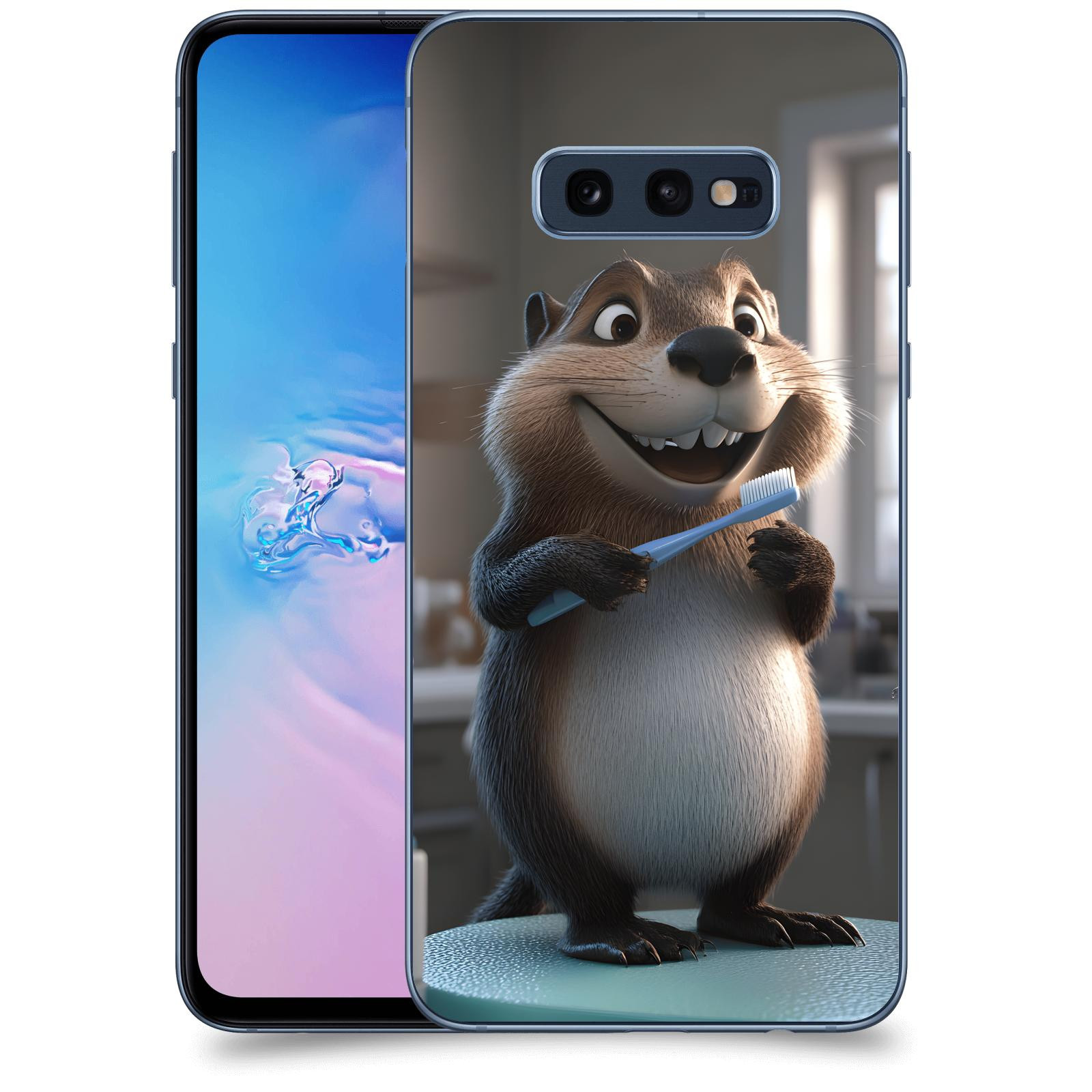 ACOVER Kryt na mobil Samsung Galaxy S10e G970 - Bobr zubař