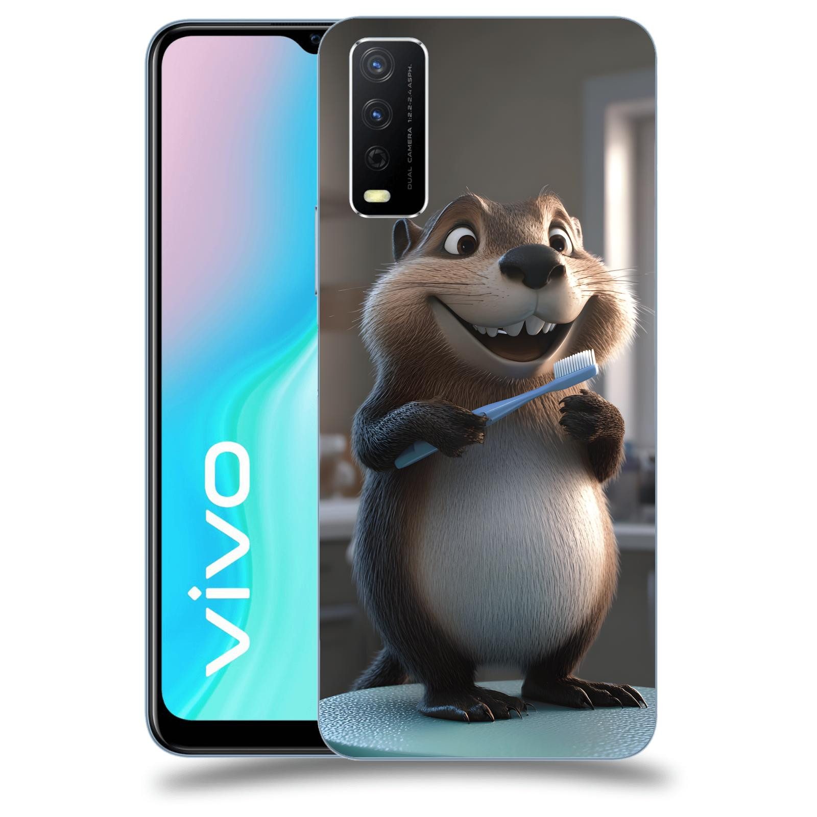 ACOVER Kryt na mobil Vivo Y11s - Bobr zubař