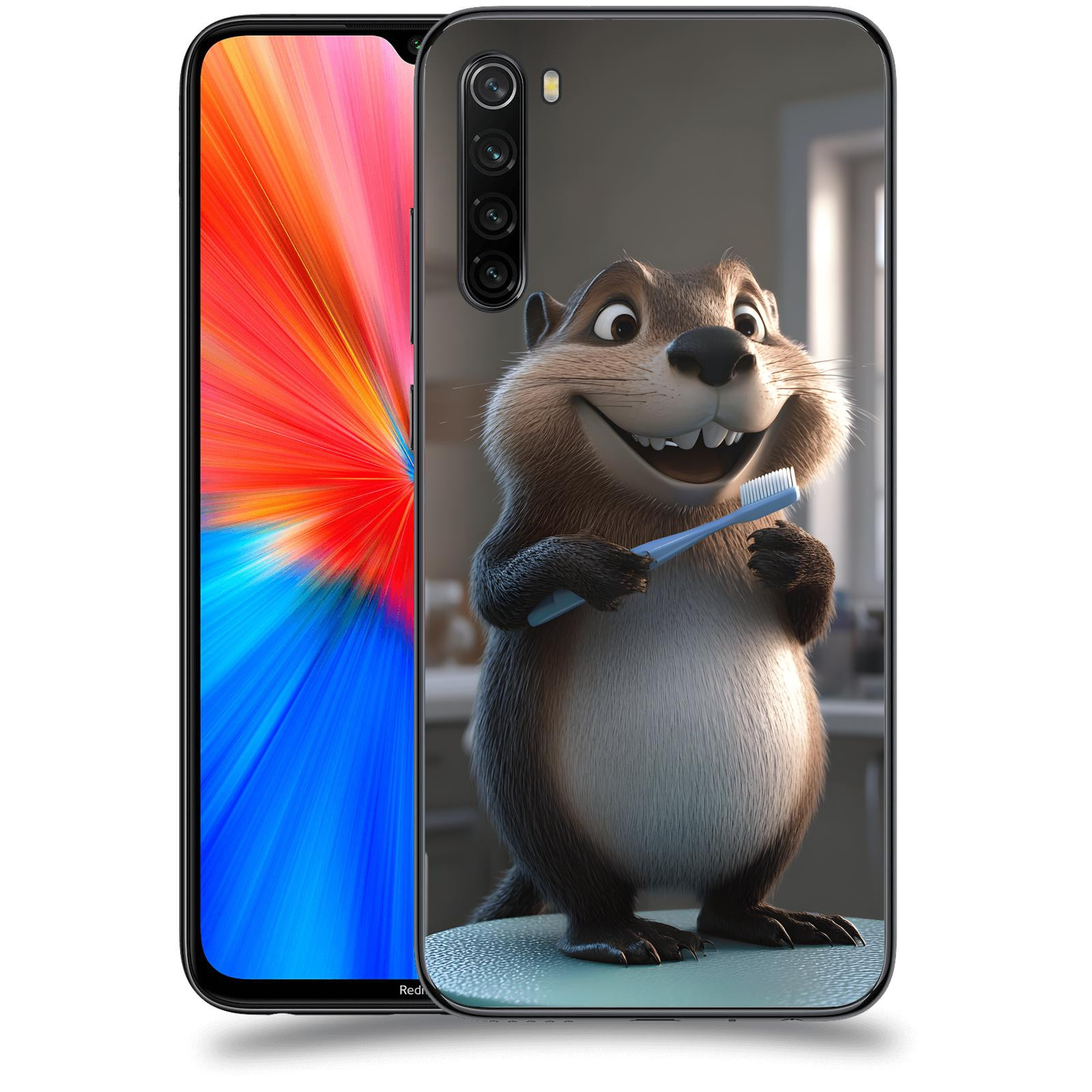 ACOVER Kryt na mobil Xiaomi Redmi Note 8 - Bobr zubař