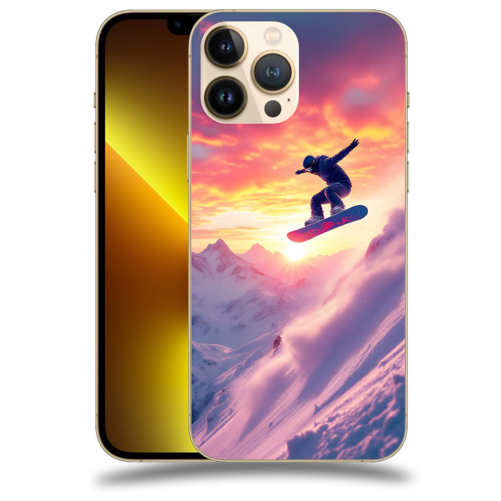 ACOVER Kryt na mobil Apple iPhone 13 Pro - Snowboard