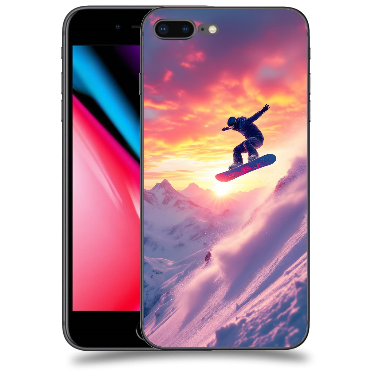ACOVER Kryt na mobil Apple iPhone 8 Plus - Snowboard