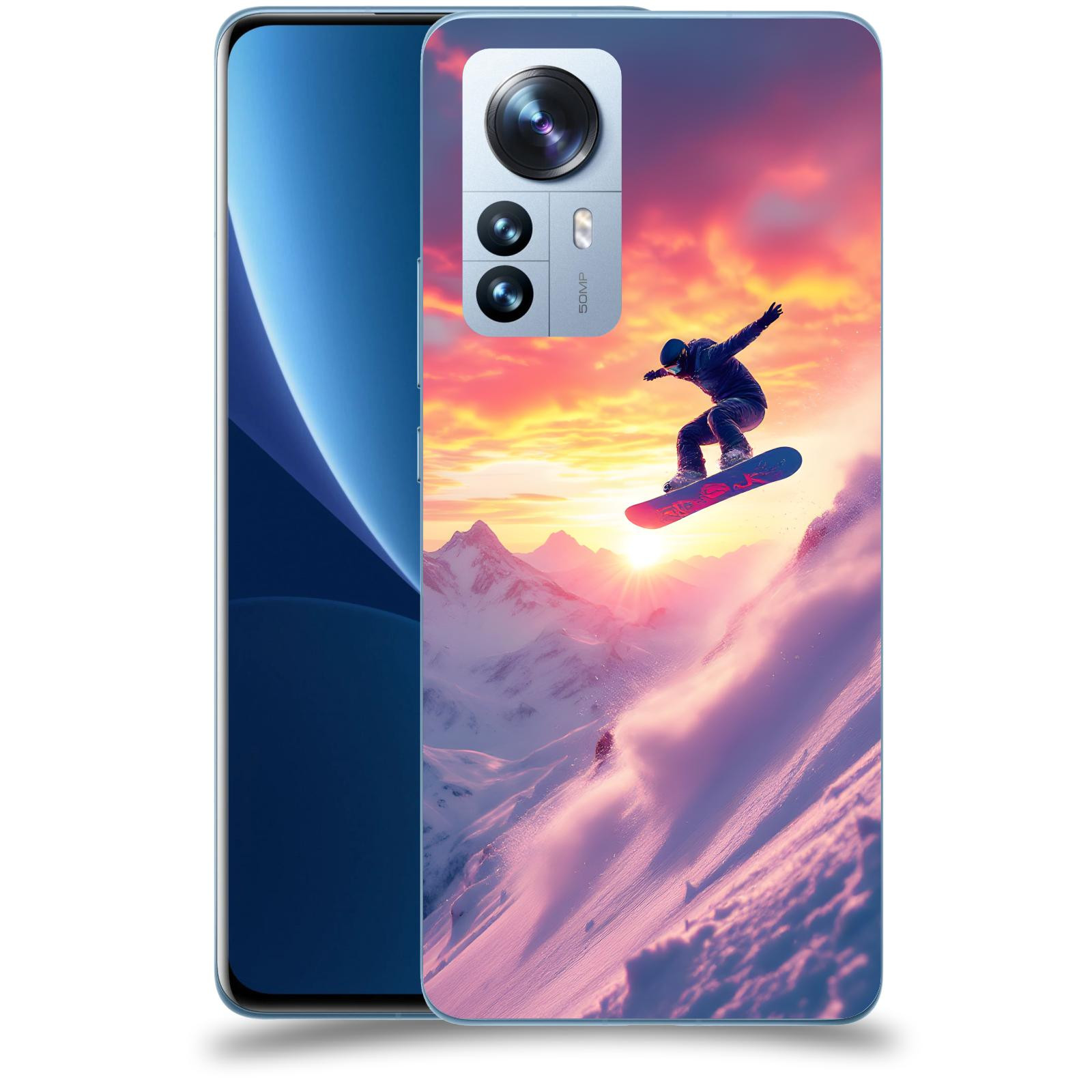 ACOVER Kryt na mobil Xiaomi 12 Pro - Snowboard