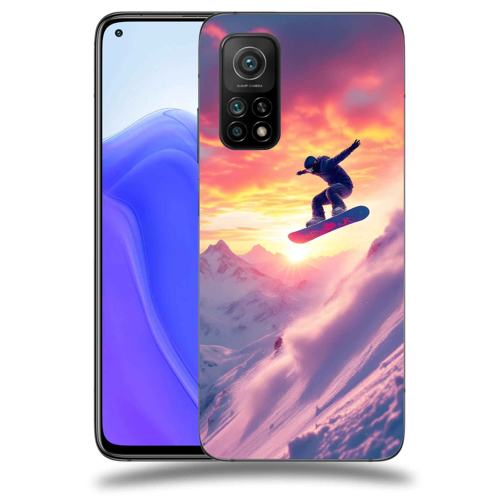 ACOVER Kryt na mobil Xiaomi Mi 10T - Snowboard