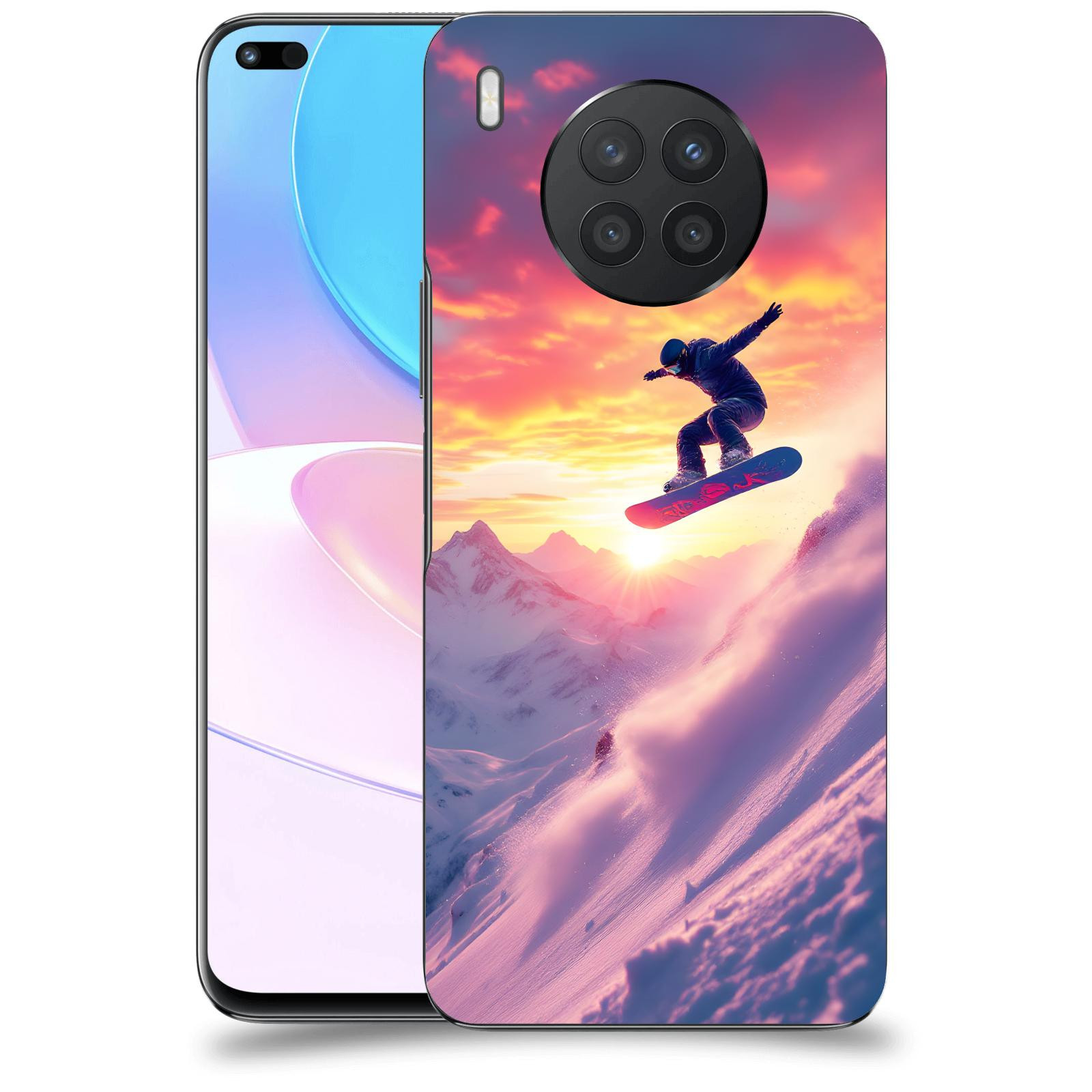 ACOVER Kryt na mobil Honor 50 Lite - Snowboard