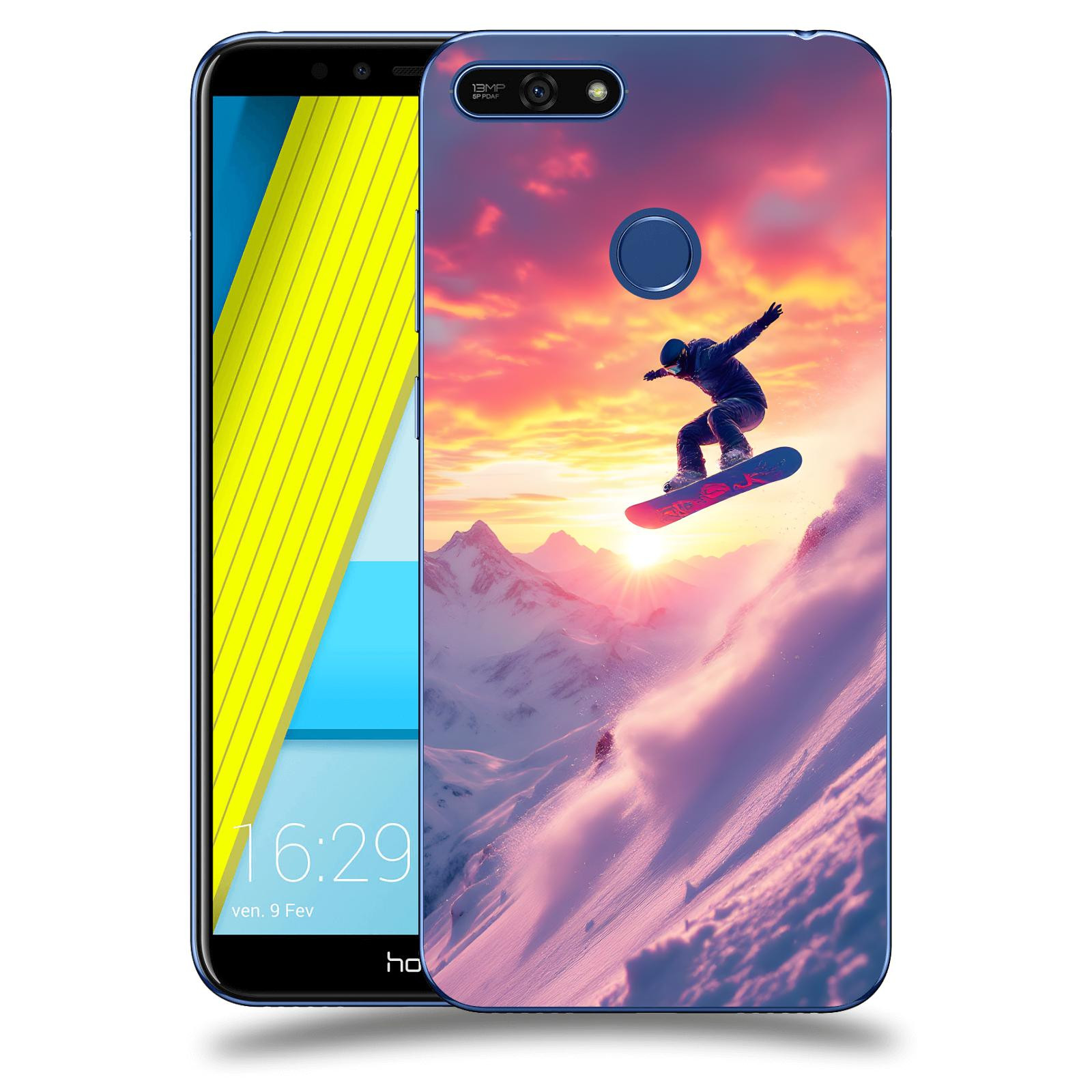 ACOVER Kryt na mobil Honor 7A - Snowboard