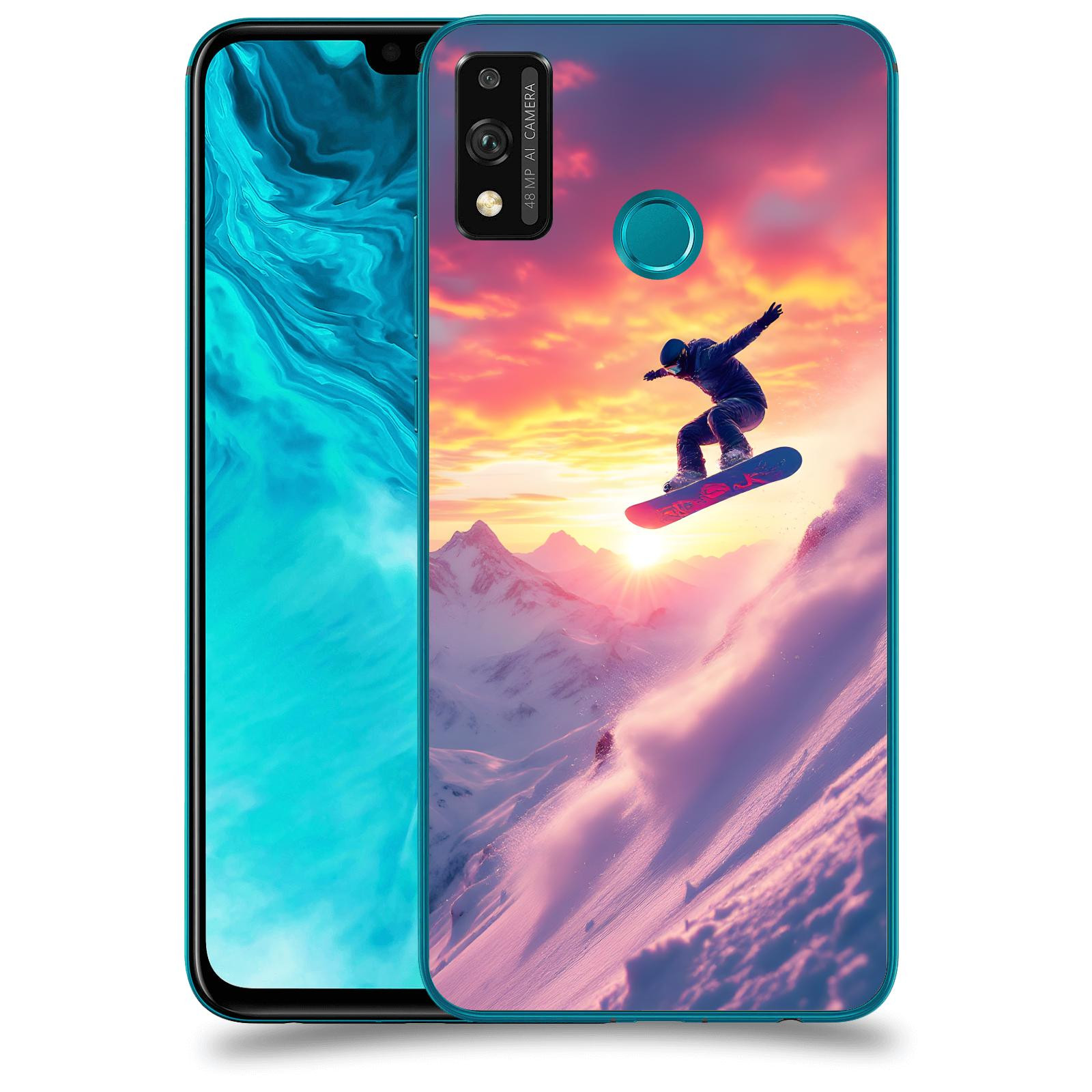 ACOVER Kryt na mobil Honor 9X Lite - Snowboard