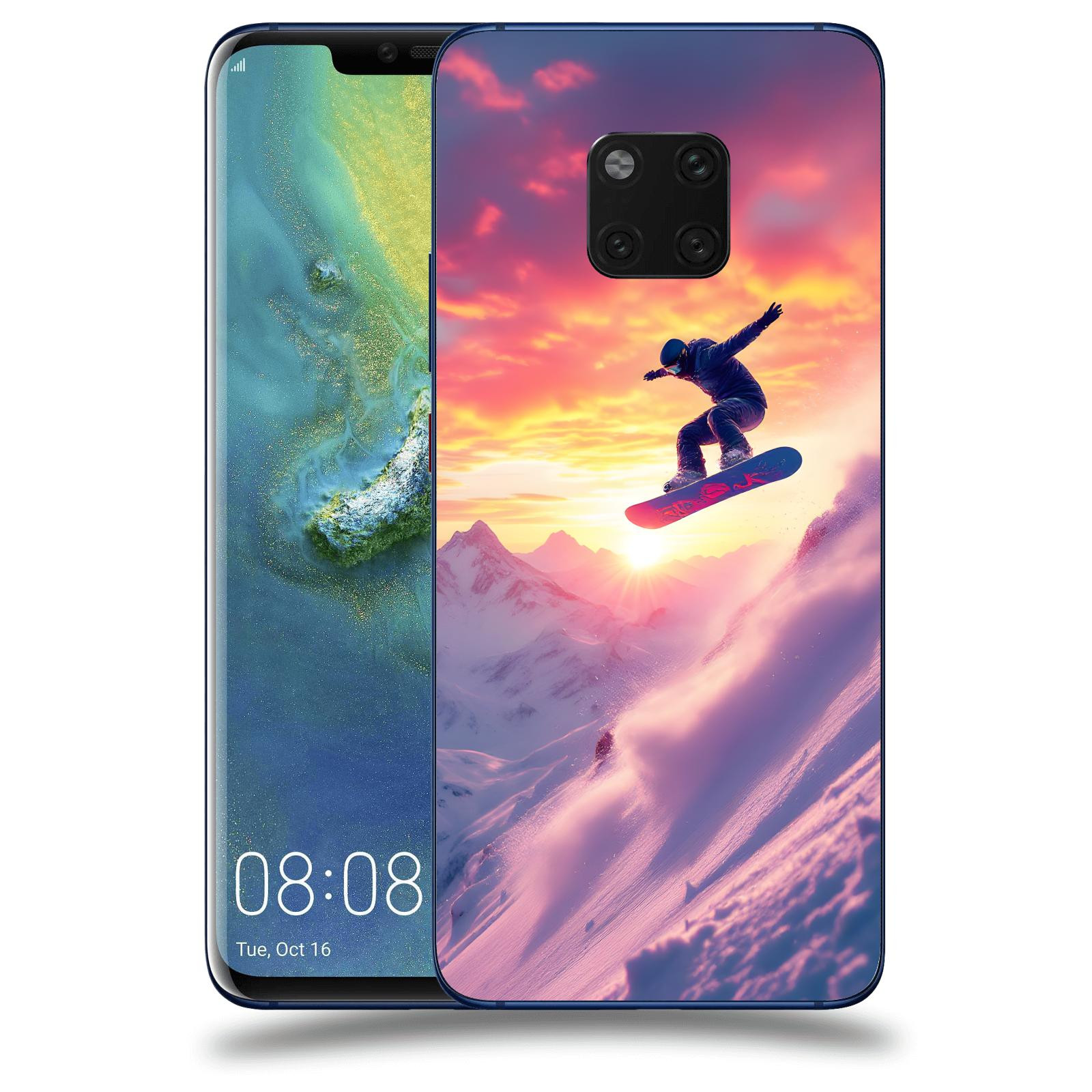 ACOVER Kryt na mobil Huawei Mate 20 Pro - Snowboard