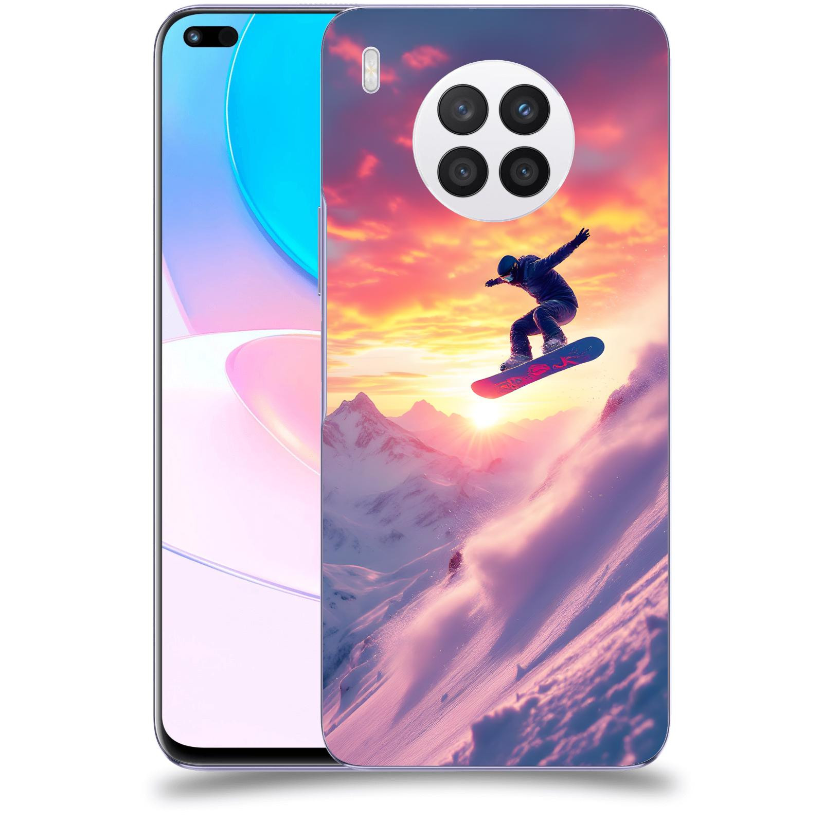 ACOVER Kryt na mobil Huawei Nova 8i - Snowboard