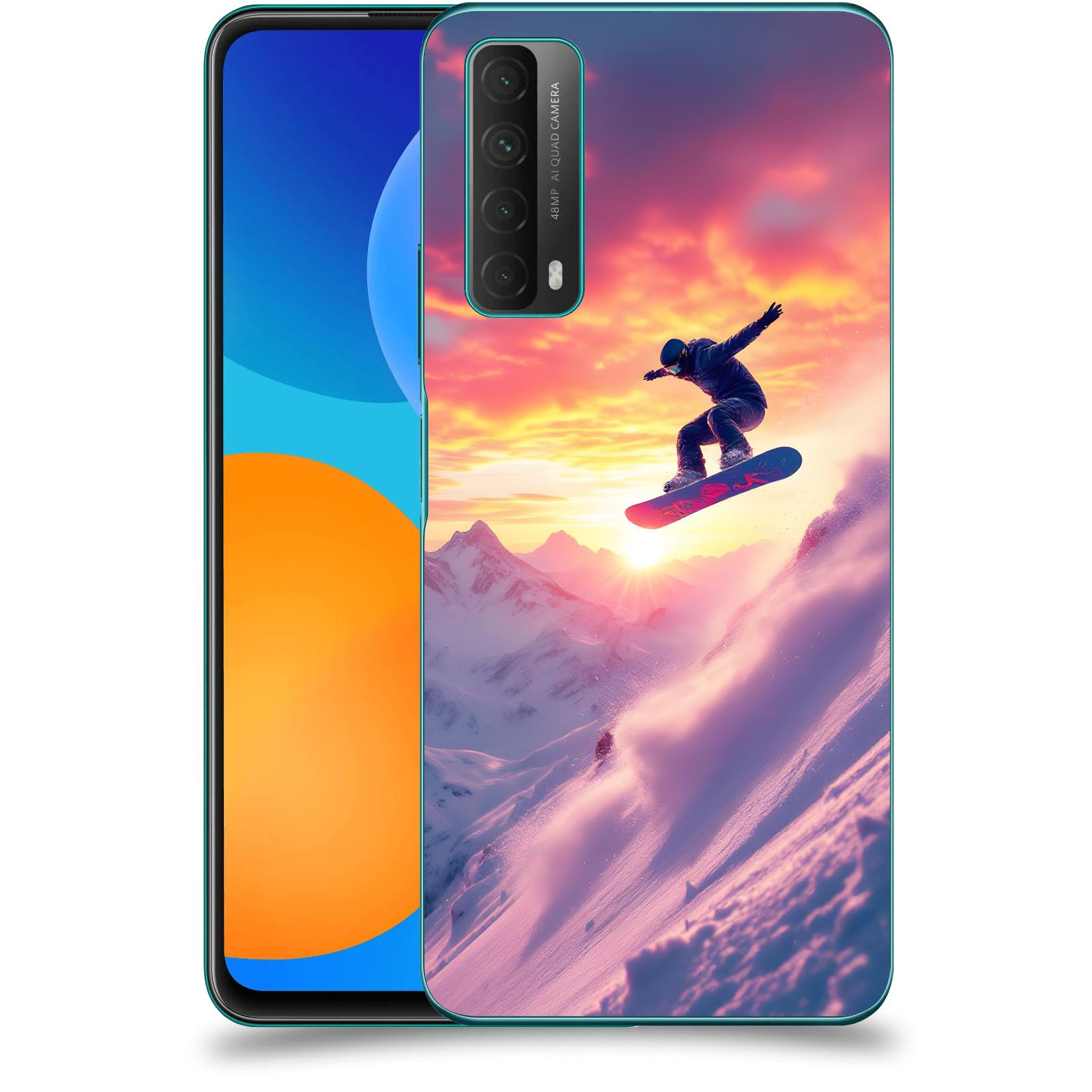 ACOVER Kryt na mobil Huawei P Smart 2021 - Snowboard