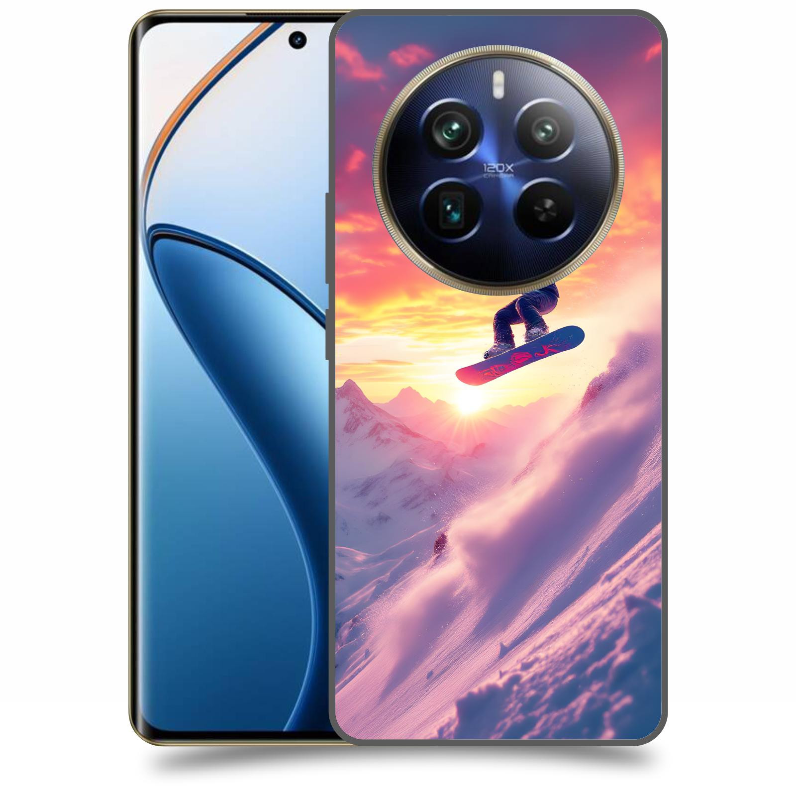 ACOVER Kryt na mobil Realme 12 pro+ 5g - Snowboard