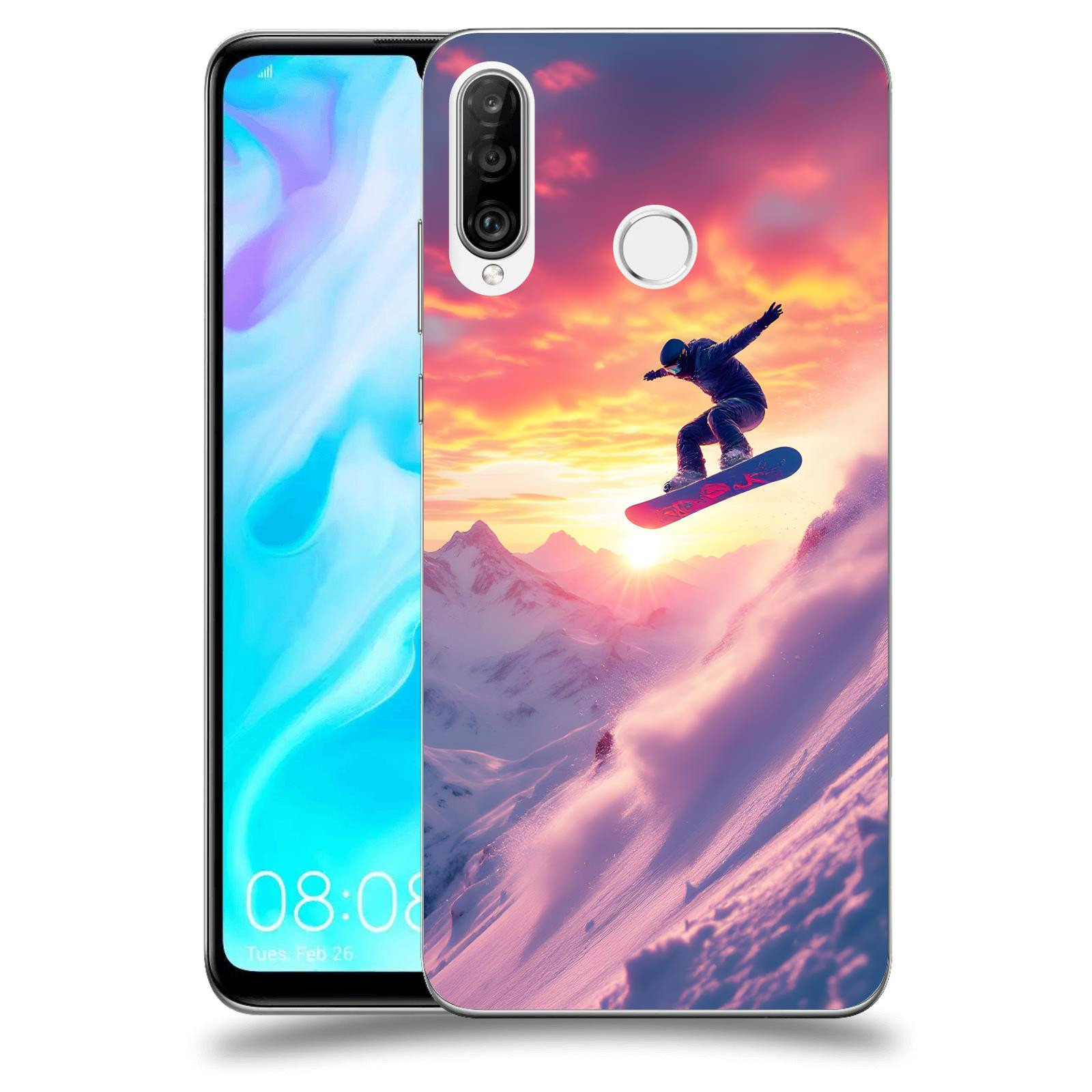 ACOVER Kryt na mobil Huawei P30 Lite - Snowboard
