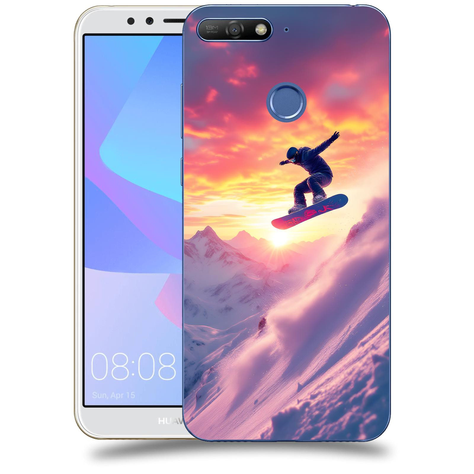 ACOVER Kryt na mobil Huawei Y6 Prime 2018 - Snowboard