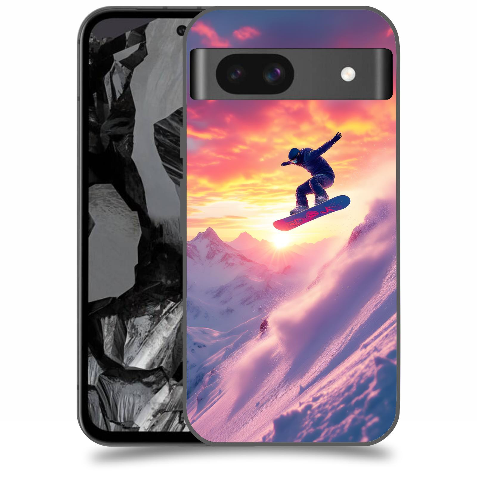 ACOVER Kryt na mobil Google Pixel 8A - Snowboard