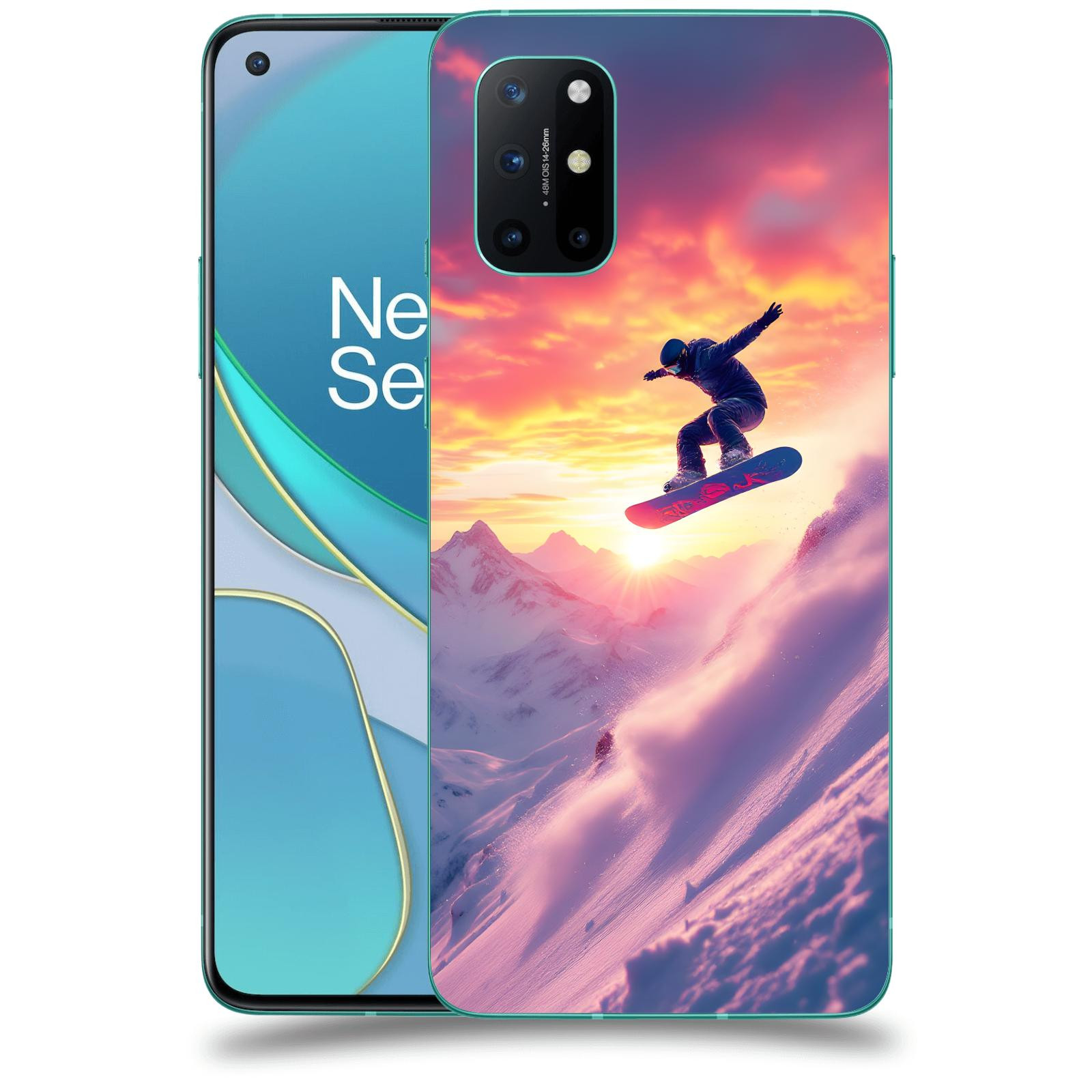 ACOVER Kryt na mobil OnePlus 8T - Snowboard