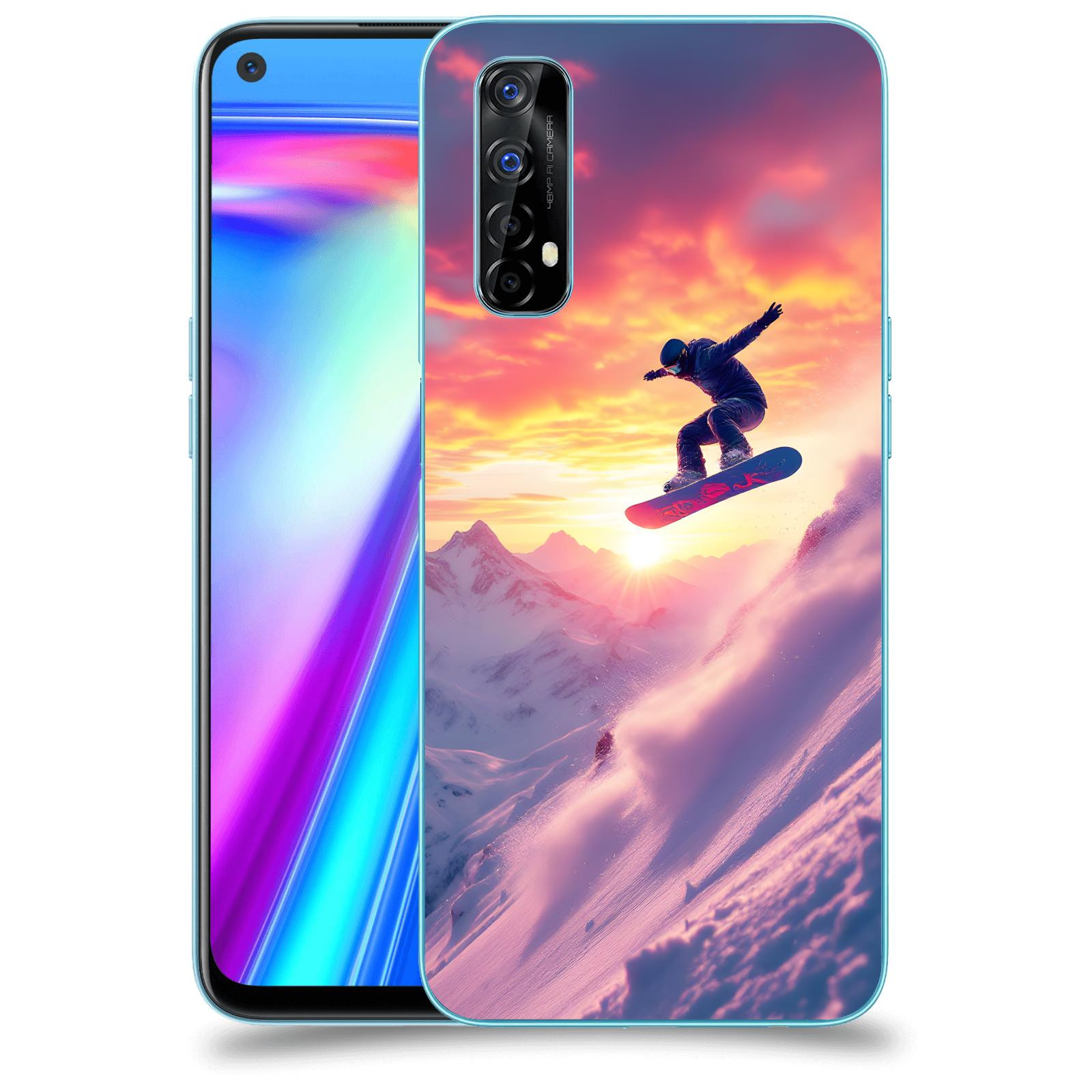 ACOVER Kryt na mobil Realme 7 - Snowboard
