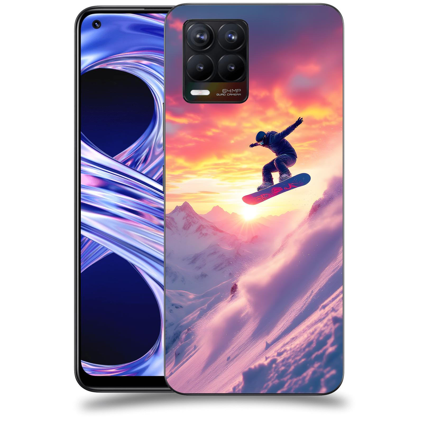 ACOVER Kryt na mobil Realme 8 - Snowboard