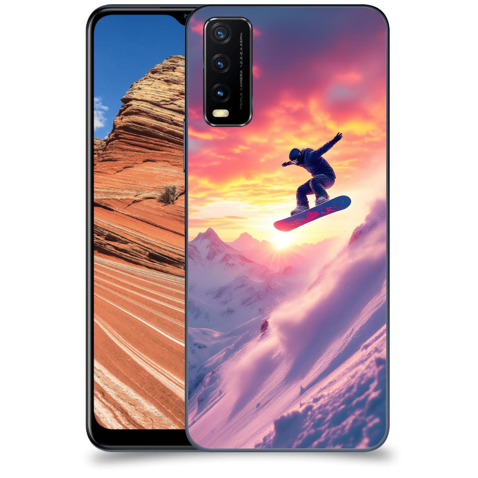 ACOVER Kryt na mobil Vivo Y20s - Snowboard