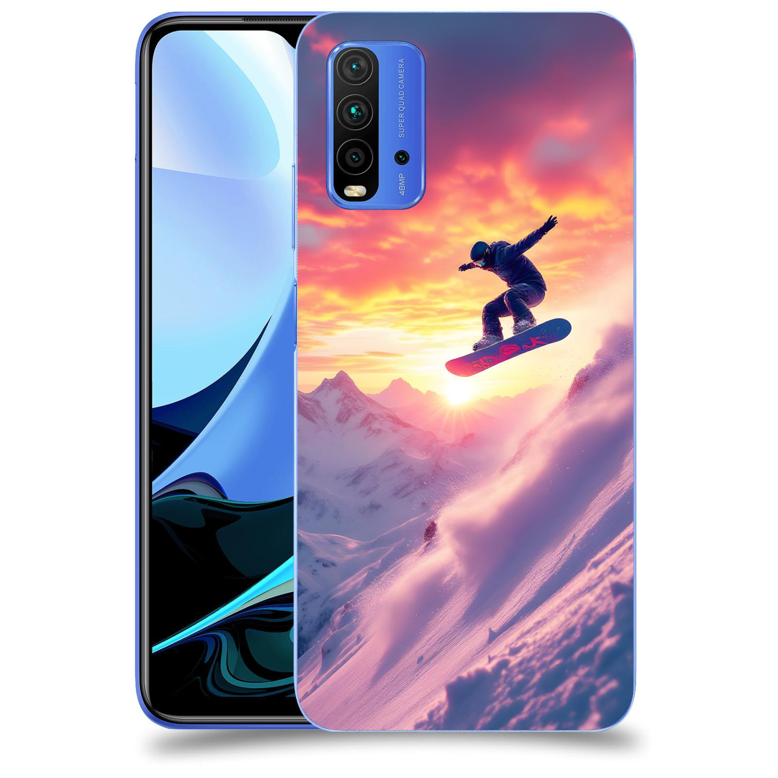 ACOVER Kryt na mobil Xiaomi Mi 9T (Pro) - Snowboard