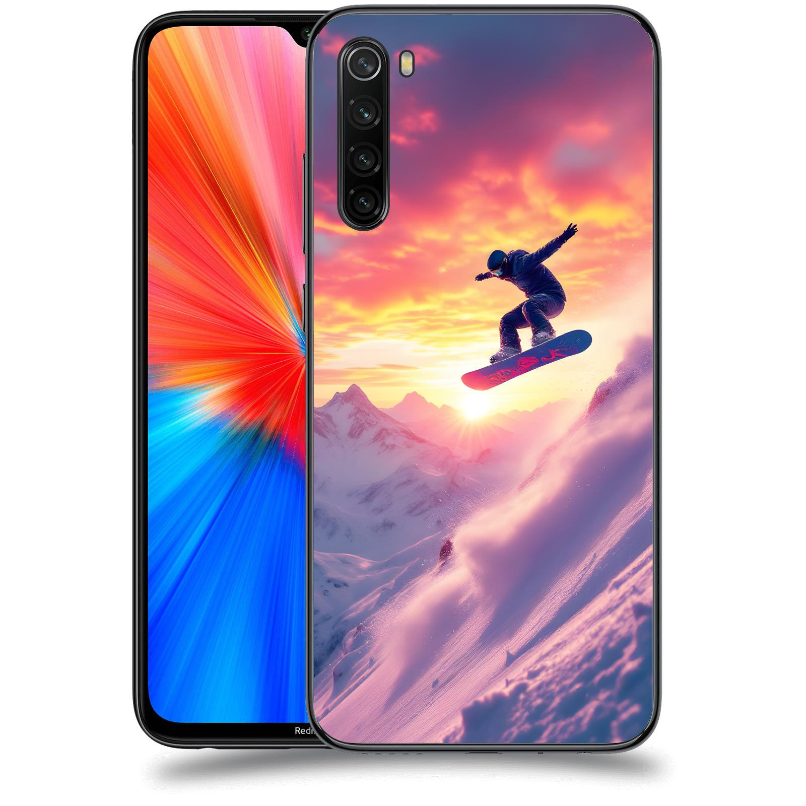 ACOVER Kryt na mobil Xiaomi Redmi Note 8 - Snowboard