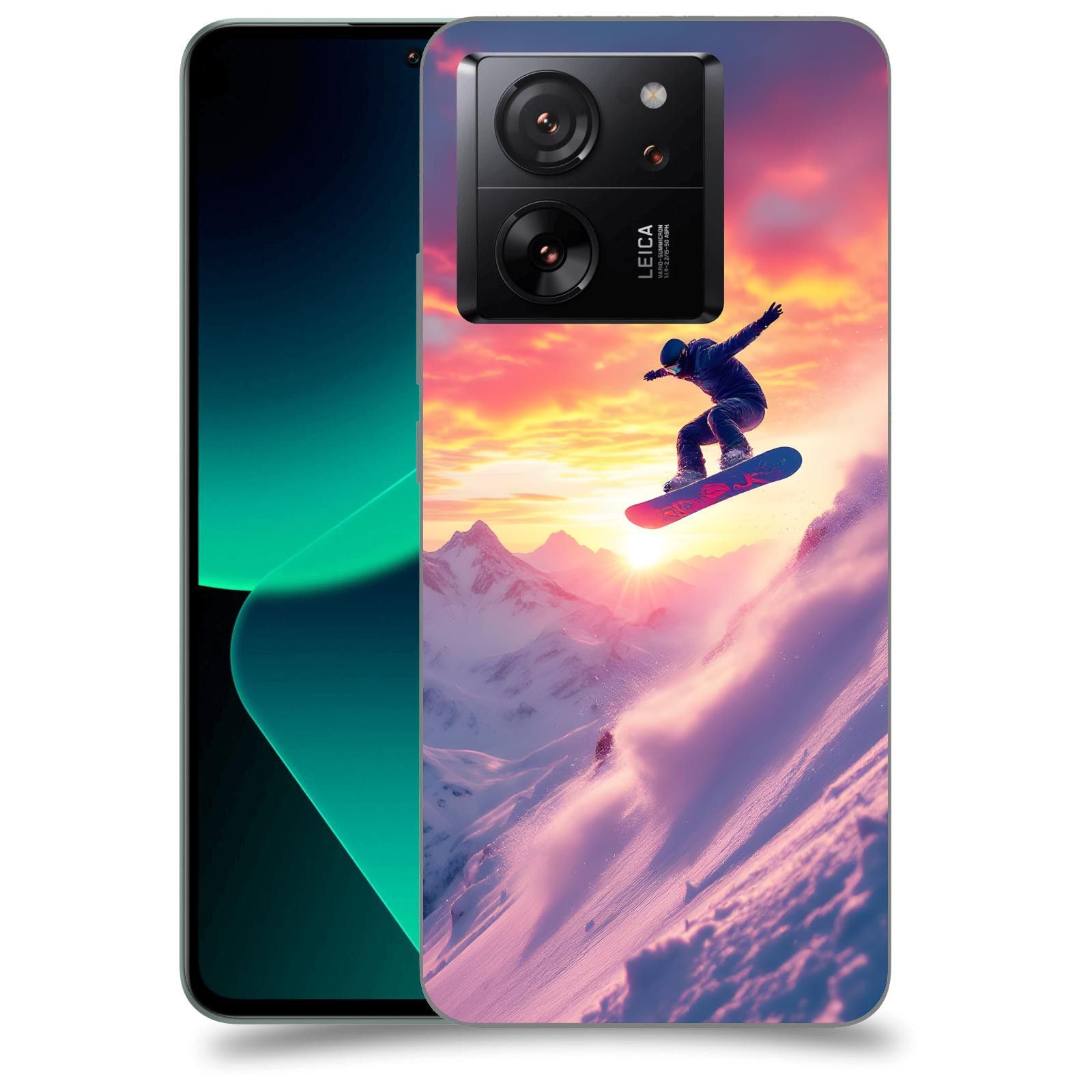 ACOVER Kryt na mobil Xiaomi 13T pro - Snowboard