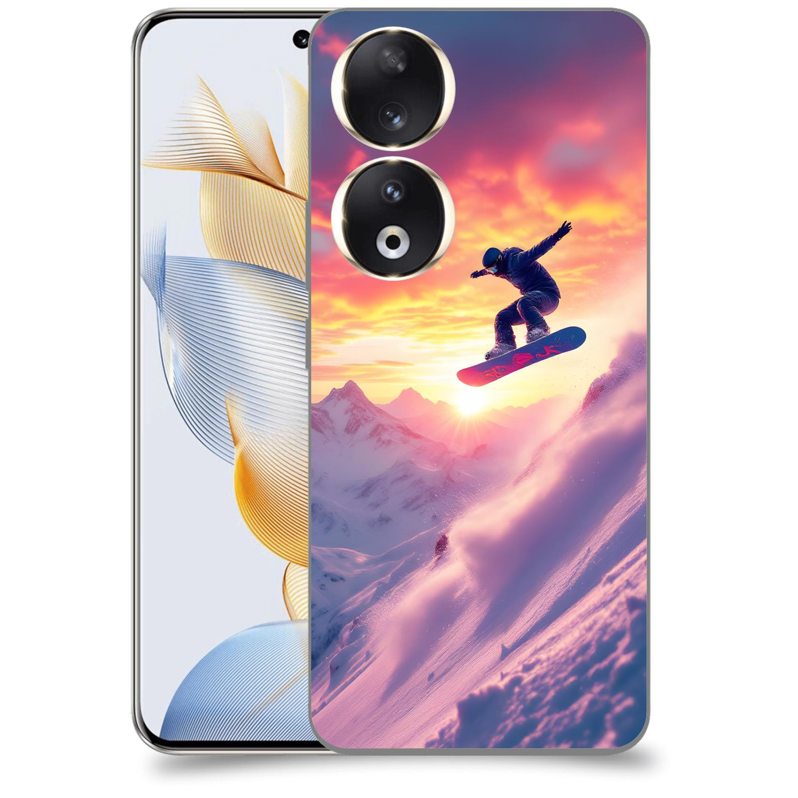 ACOVER Kryt na mobil Honor 90 - Snowboard
