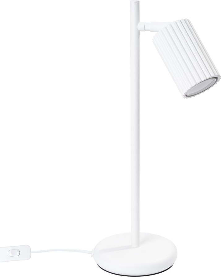 Bílá stolní lampa (výška 43 cm) Gleam – Nice Lamps