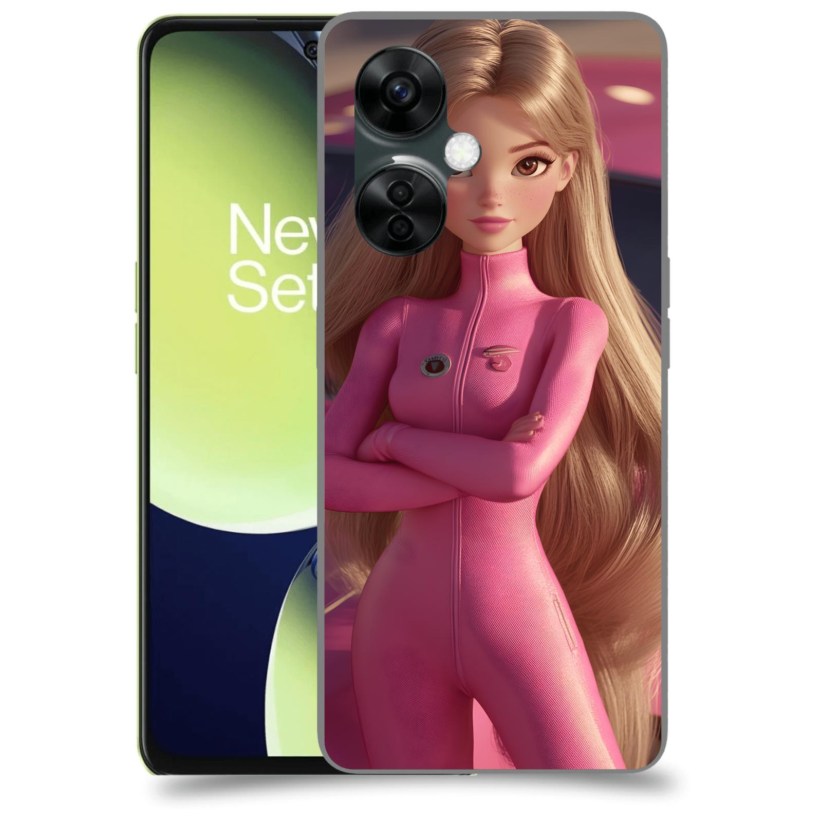 ACOVER Kryt na mobil OnePlus Nord CE 3 Lite 5G - Pink girl