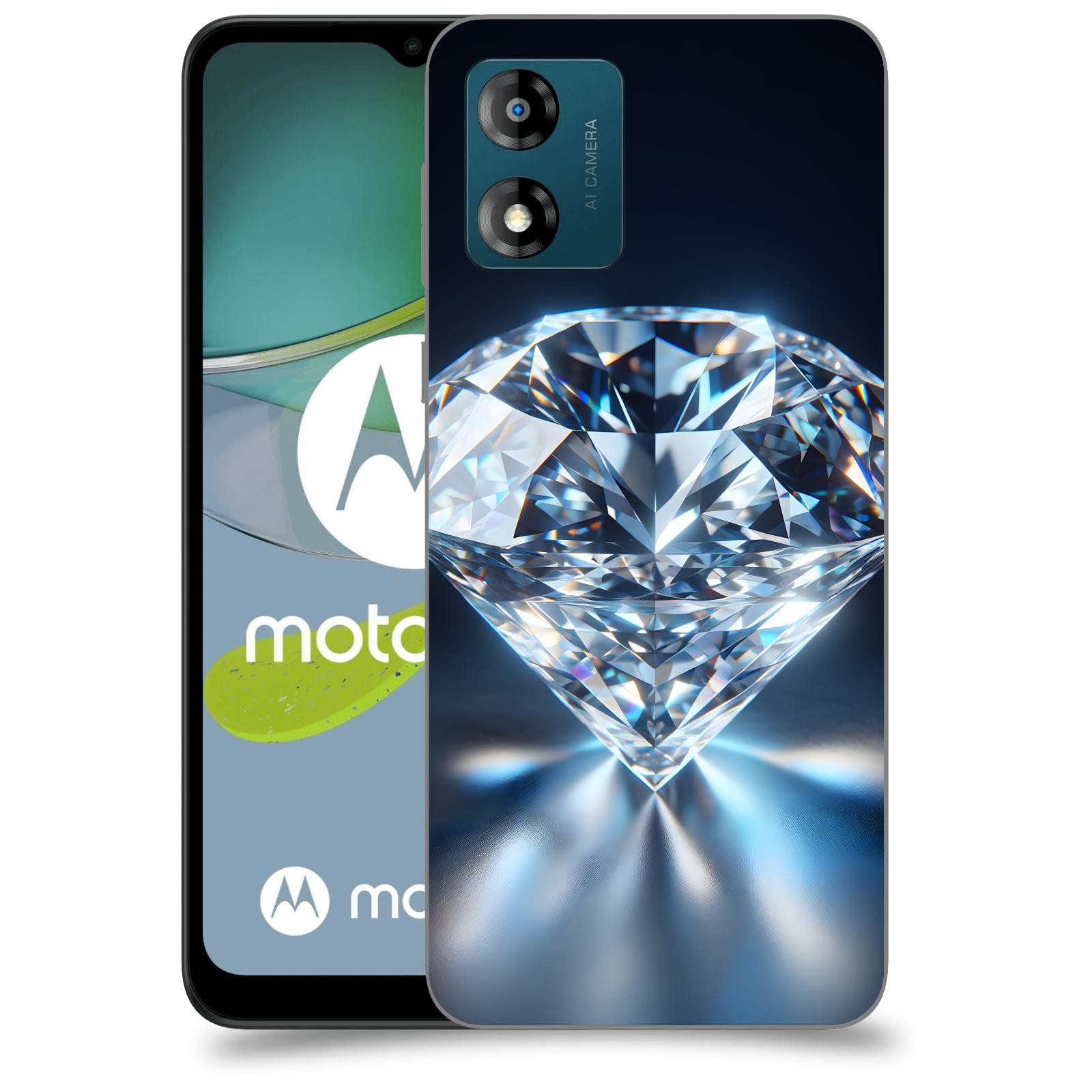 ACOVER Kryt na mobil Motorola Moto E13 - Diamond