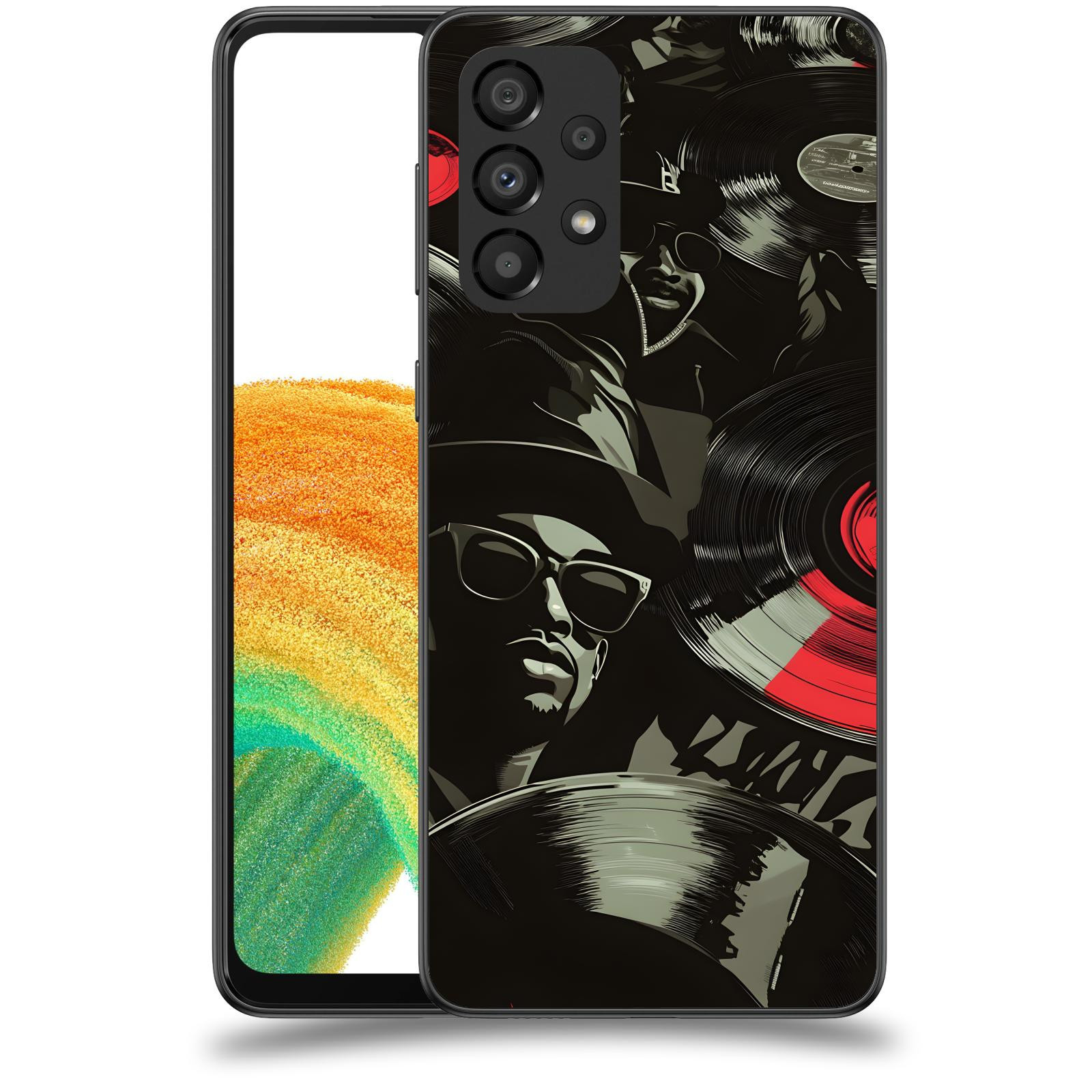 ACOVER Kryt na mobil Samsung Galaxy A33 5G A336 - Vinyl record 2