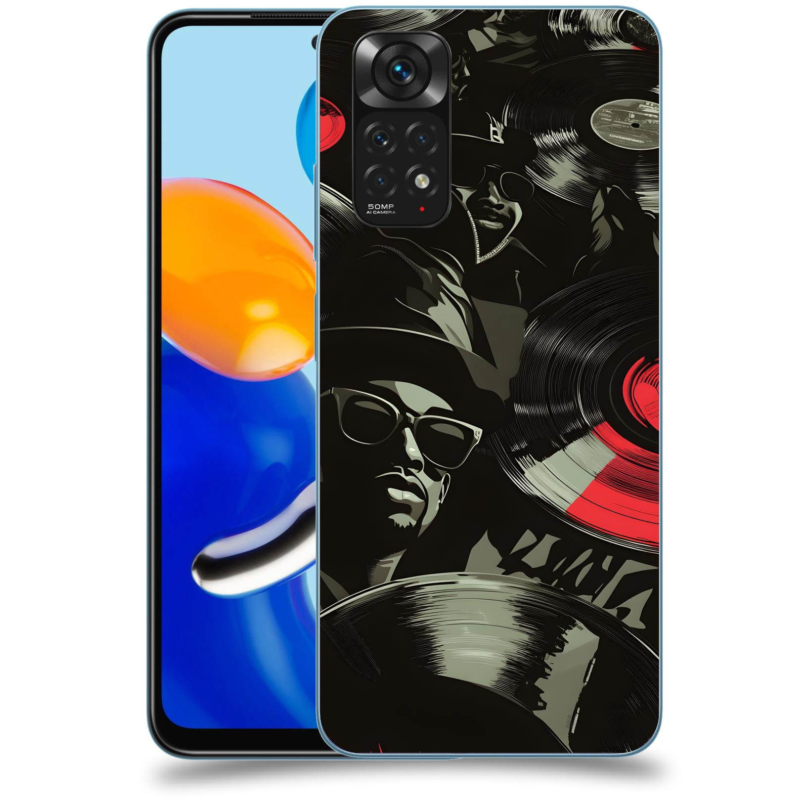 ACOVER Kryt na mobil Xiaomi Redmi Note 11 - Vinyl record 2