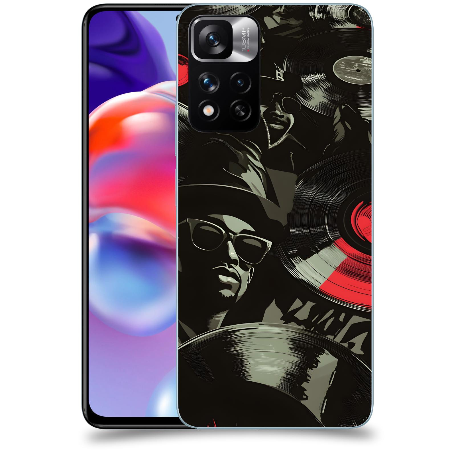 ACOVER Kryt na mobil Xiaomi Redmi Note 11 Pro+ 5G - Vinyl record 2